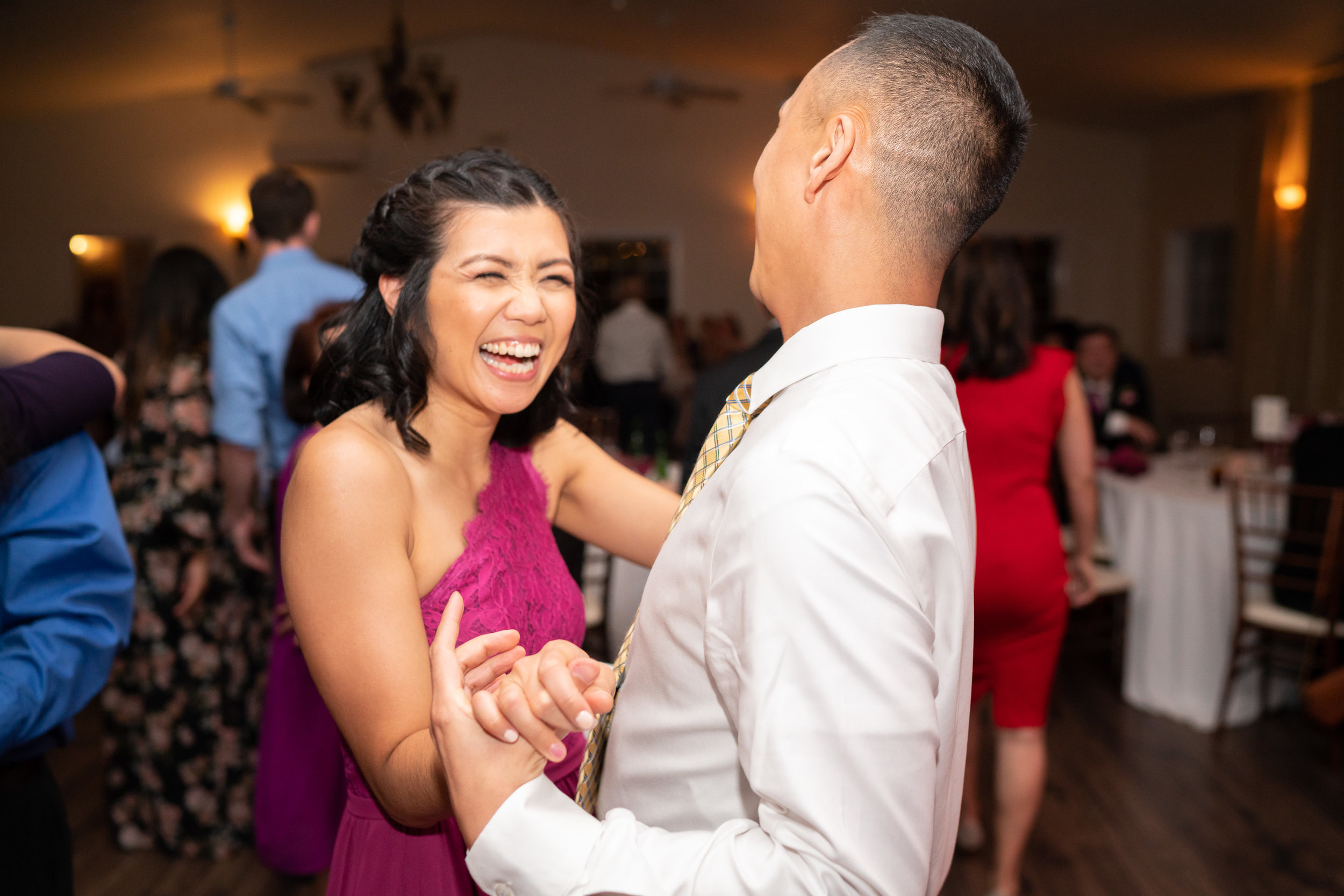 Wedding reception photos at Harvest House in Leesburg Virginia