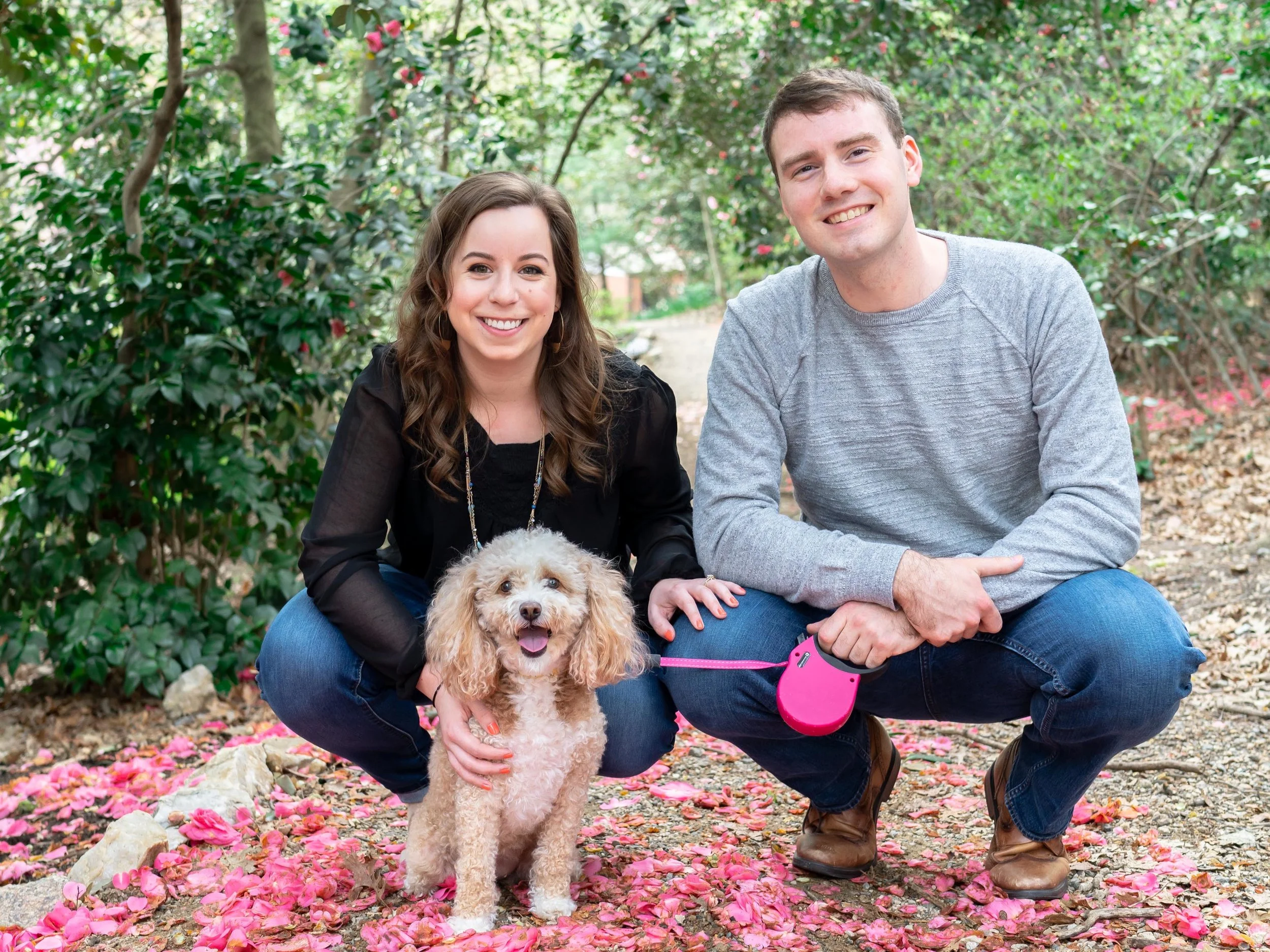 Bon Air Memorial Rose Park engagement session