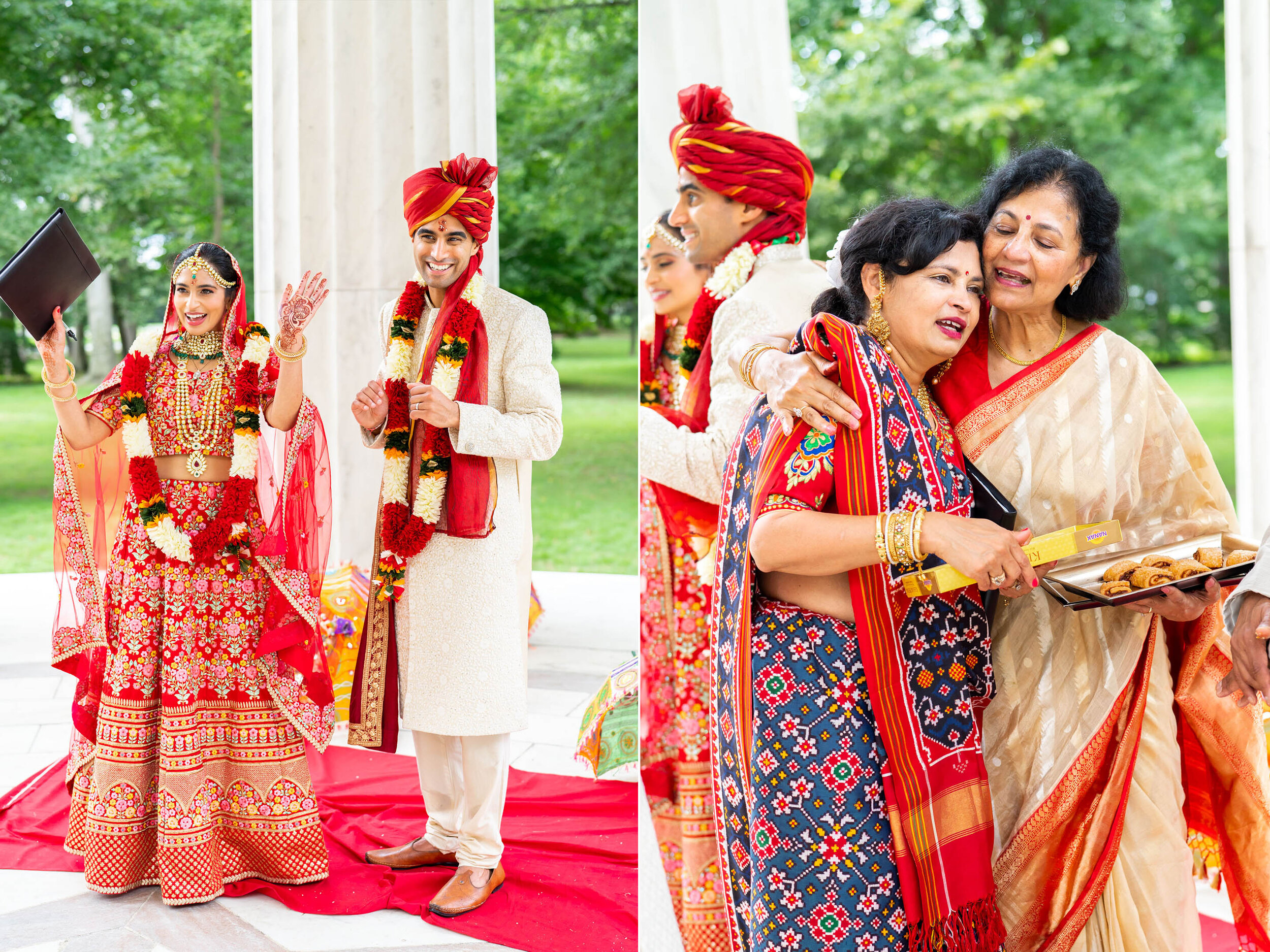 Indian couple self officiates wedding micro ceremony at war memorial