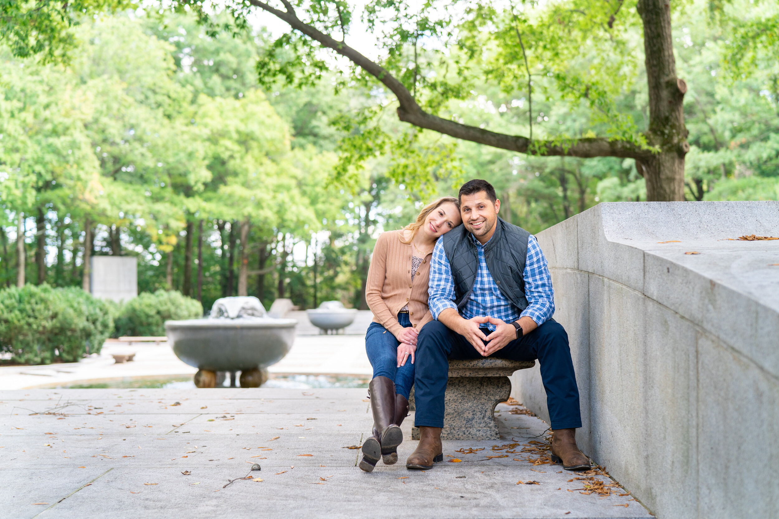 Theodore Roosevelt island engagement session