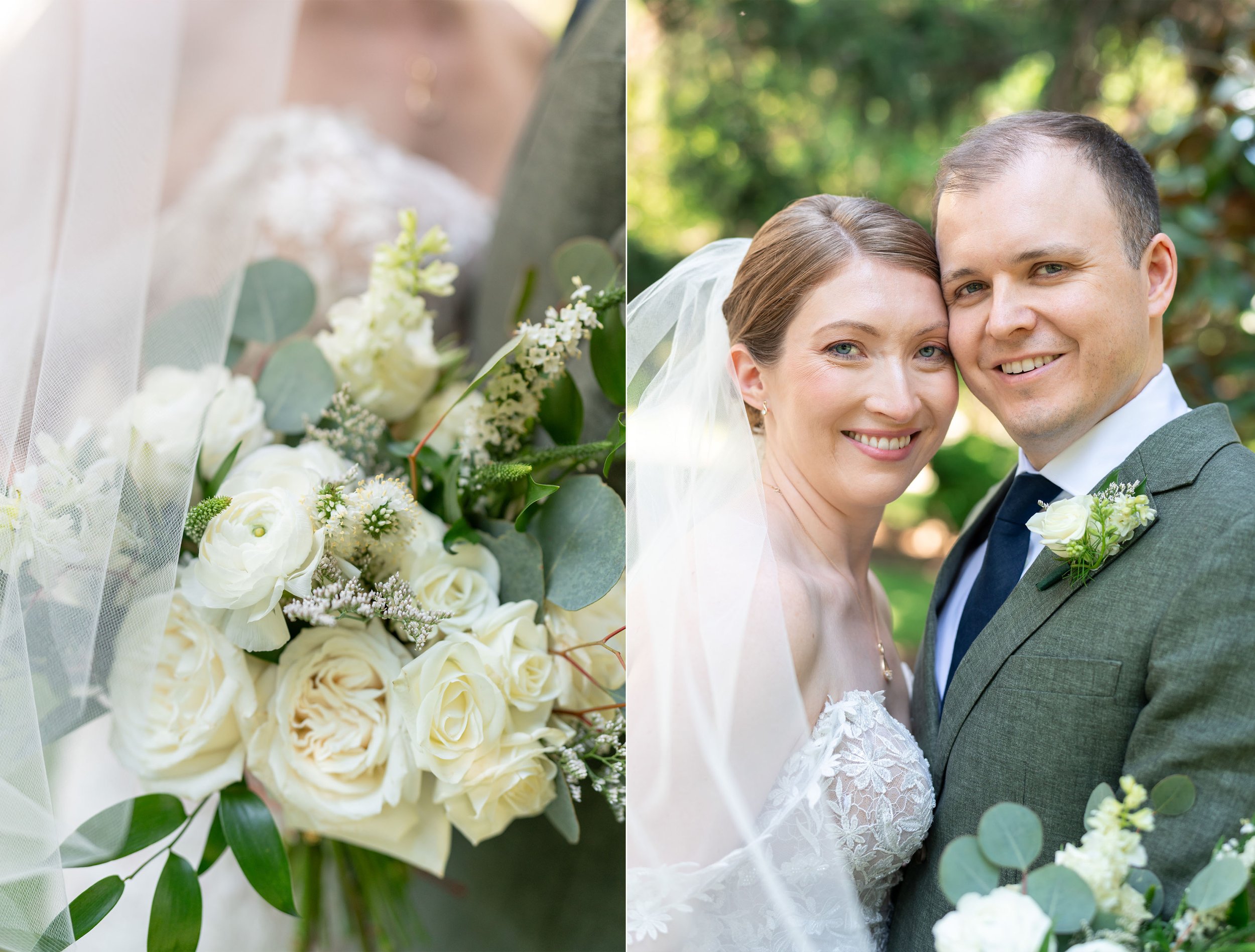 Elegant luxury wedding photographer in Washington DC at Lincoln's Cottage