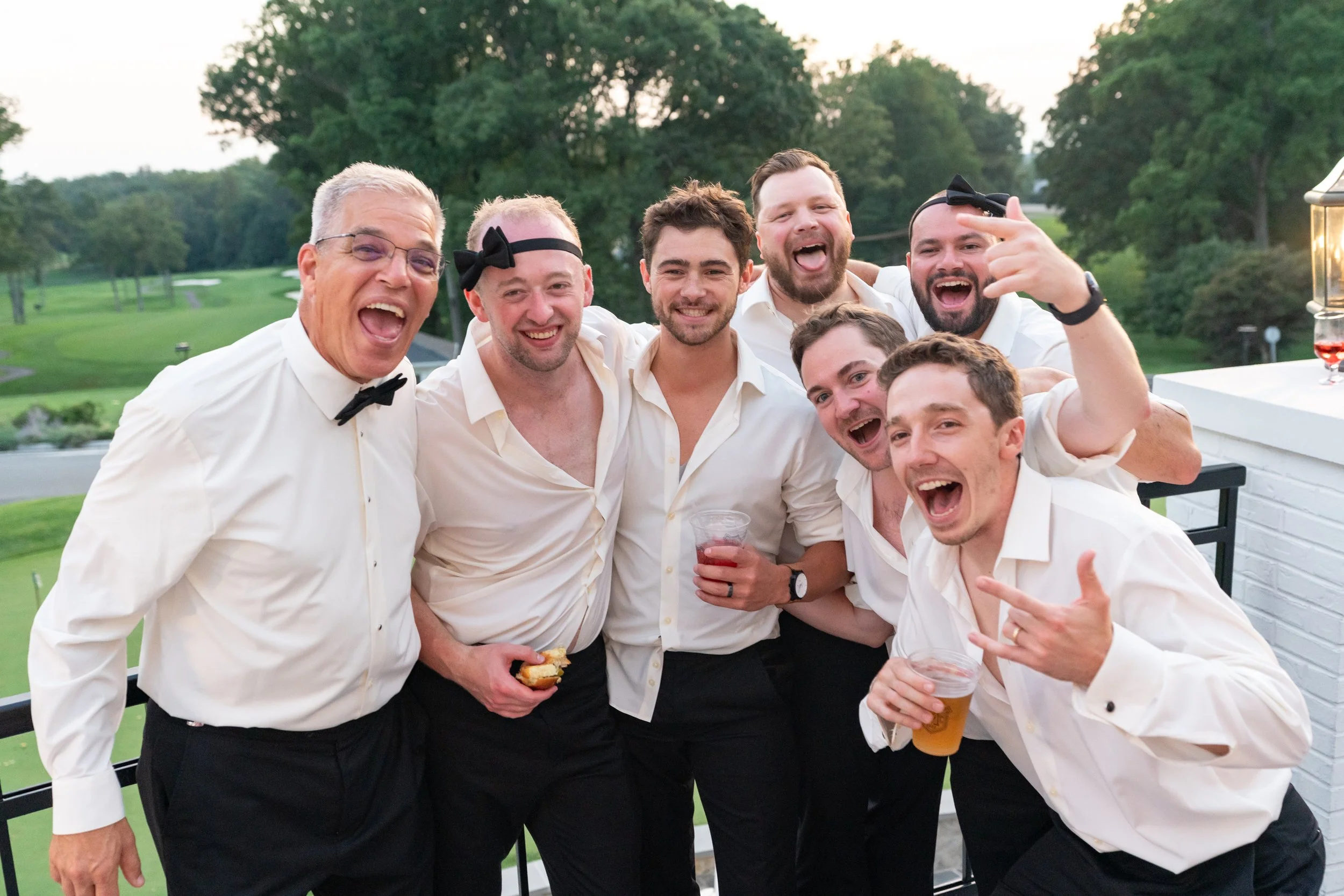 frederick md fun wedding photographer with colorful candid style