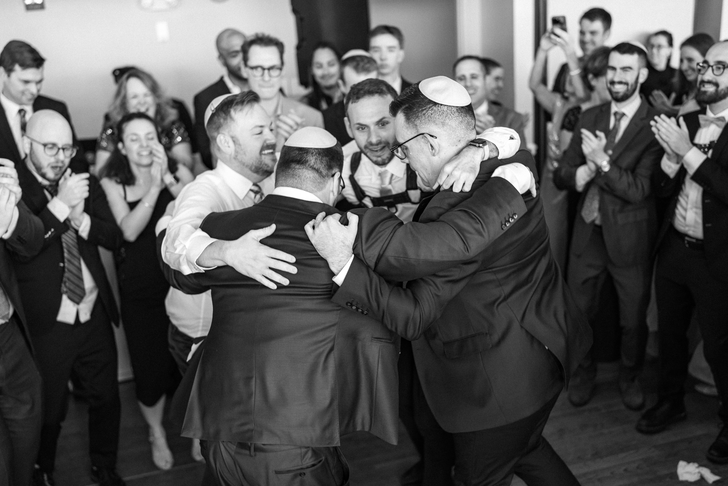 Jewish gay wedding in Washington DC at Top of the Town wedding photos