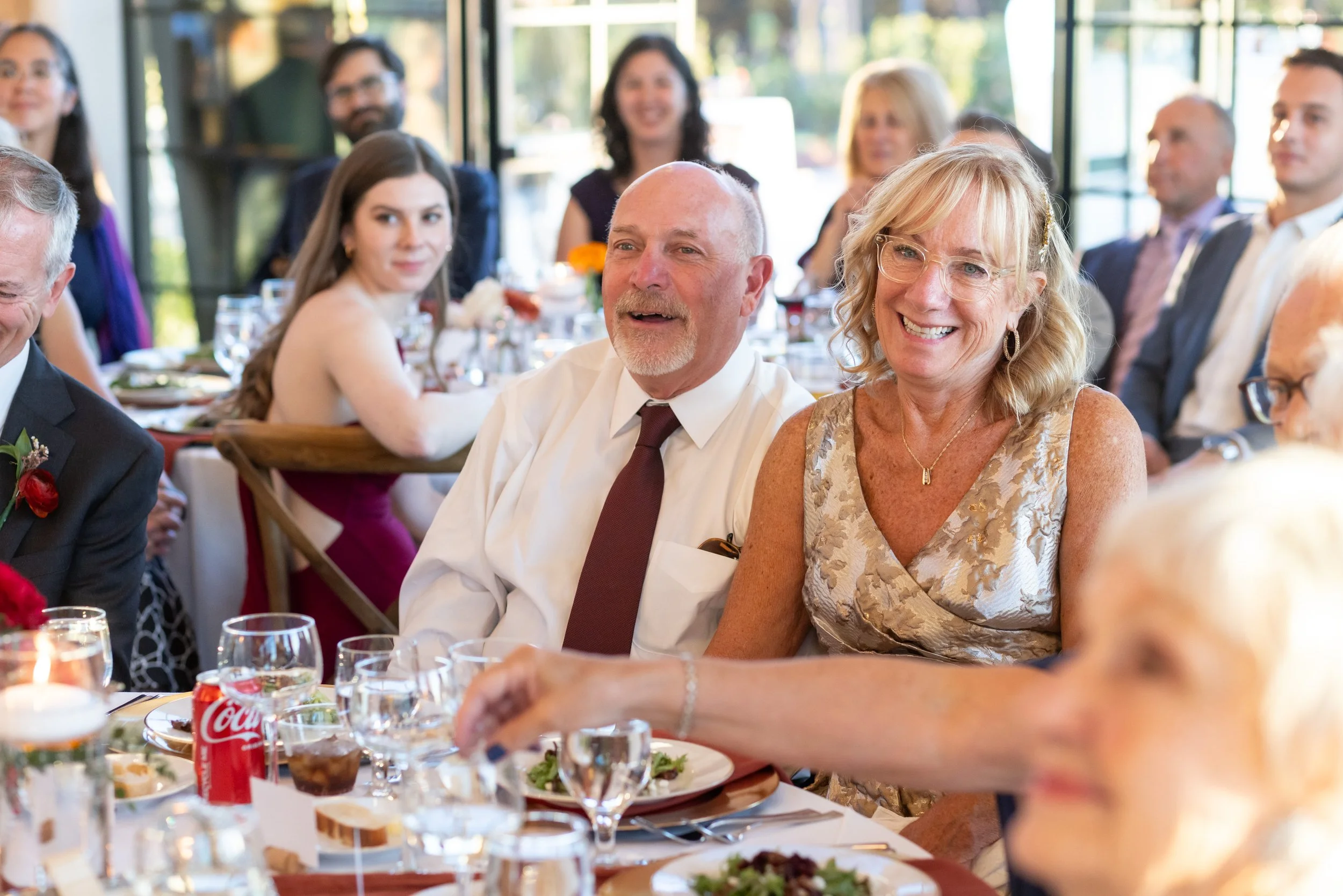 Beautiful romantic colorful wedding photograph of the first dance at Hilltop Farm
