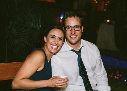 John and I, after we were co-officiants, marrying our friends last September. Officiating this wedding was one of the coolest things I've ever done. I'm mega-watt beaming just like this in every photo from the ceremony!