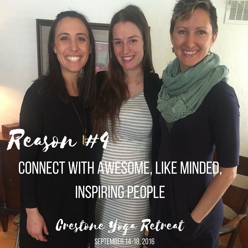Connect with awesome, like-minded people that will inspire you to expand in your yoga practice and what you believe is possible for your life.