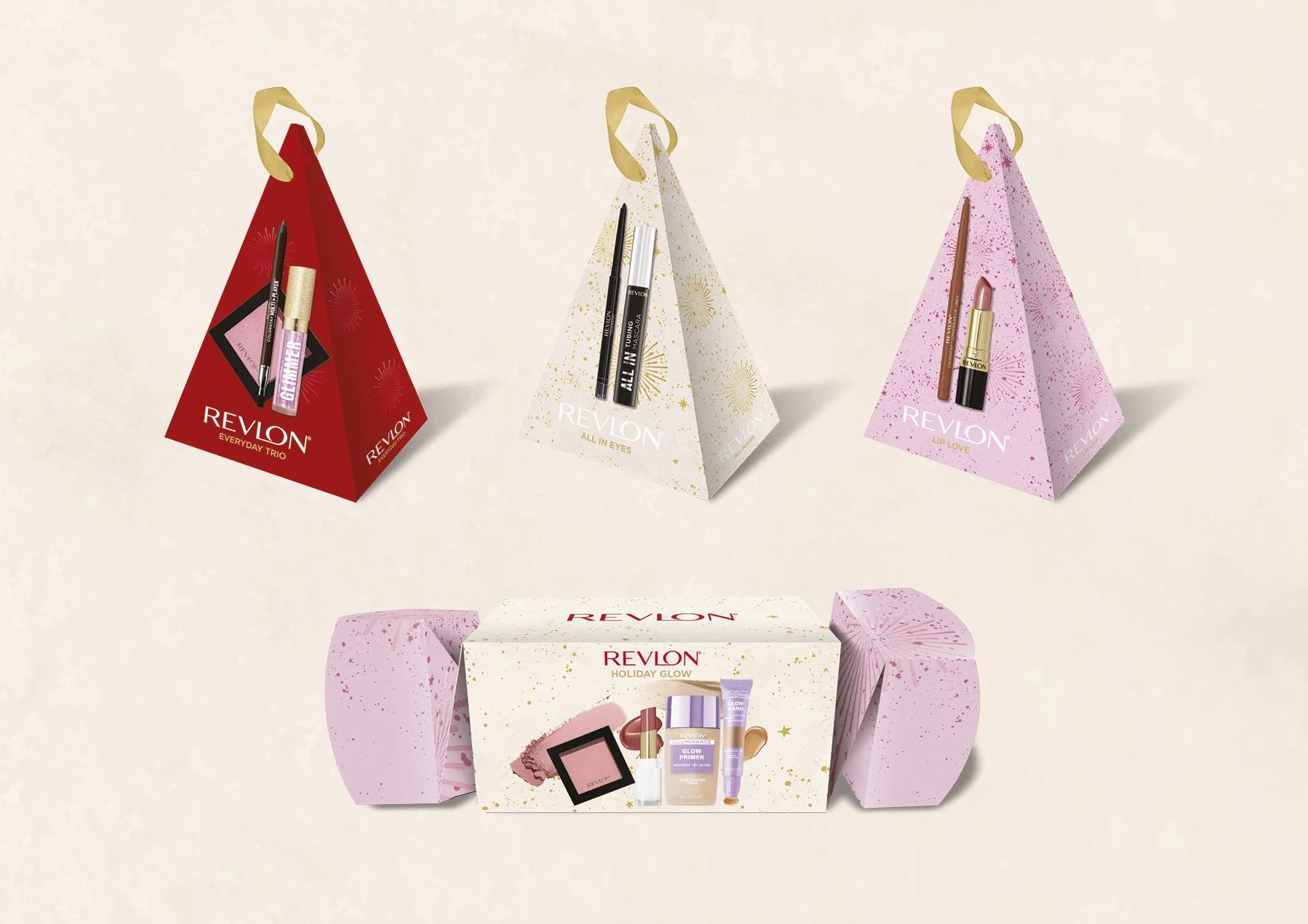  ❤️ It's that time of the year again! Revlon Gift - Your Festive Favourites are instore now! Creative campaign concept and design, packaging, display, print, digital, social and in store point of sale @evakossoffdesigns xo  