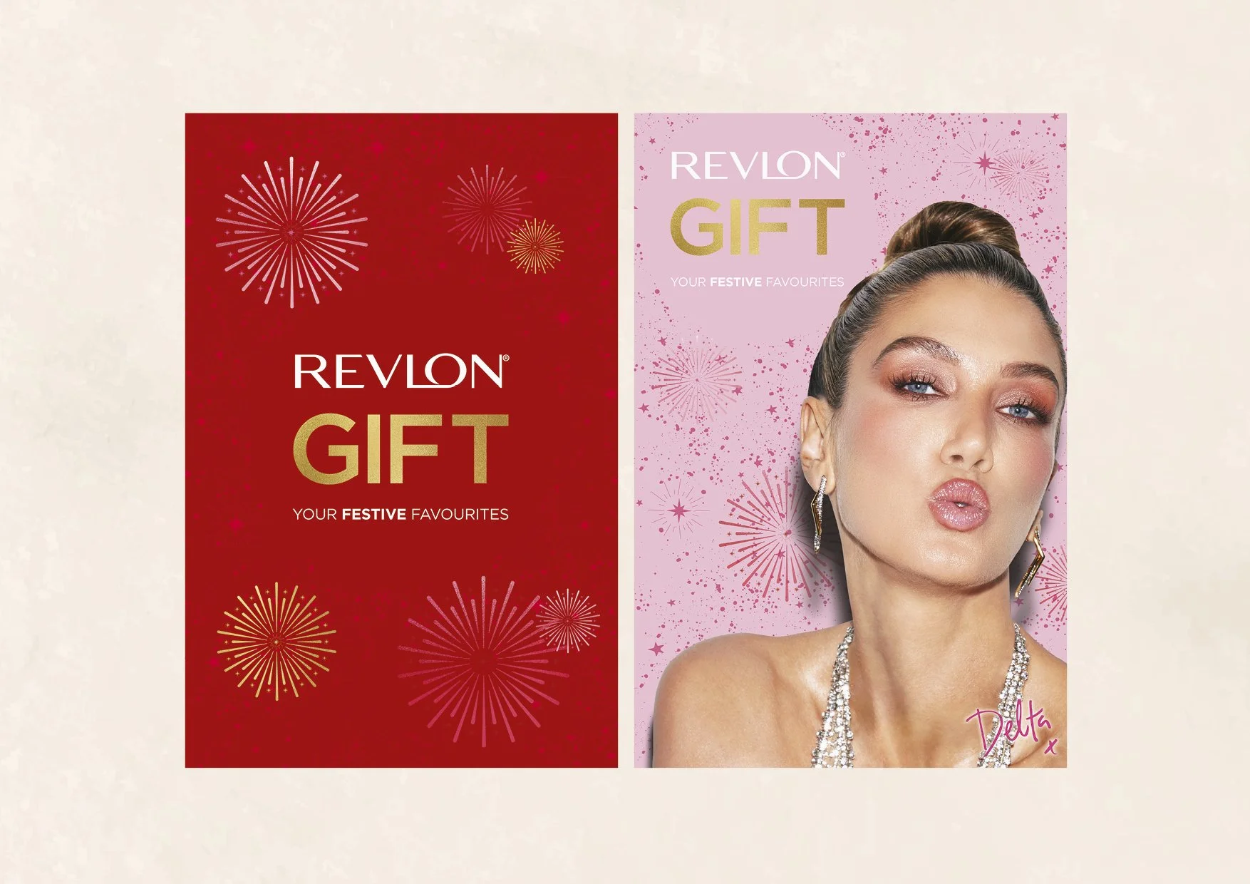  ❤️ It's that time of the year again! Revlon Gift - Your Festive Favourites are instore now! Creative campaign concept and design, packaging, display, print, digital, social and in store point of sale @evakossoffdesigns xo  