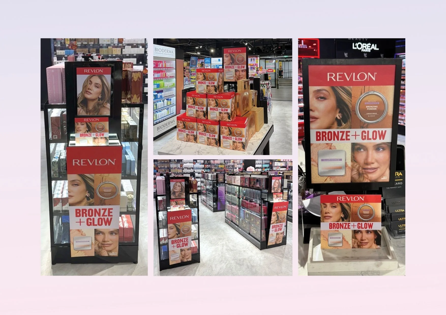  ☀️ More summer glow! Showcasing the Chemist Warehouse Ultra Beauty Illuminance takeover. Bring a lit-from-within glow. Creative @evakossoffdesigns xo  