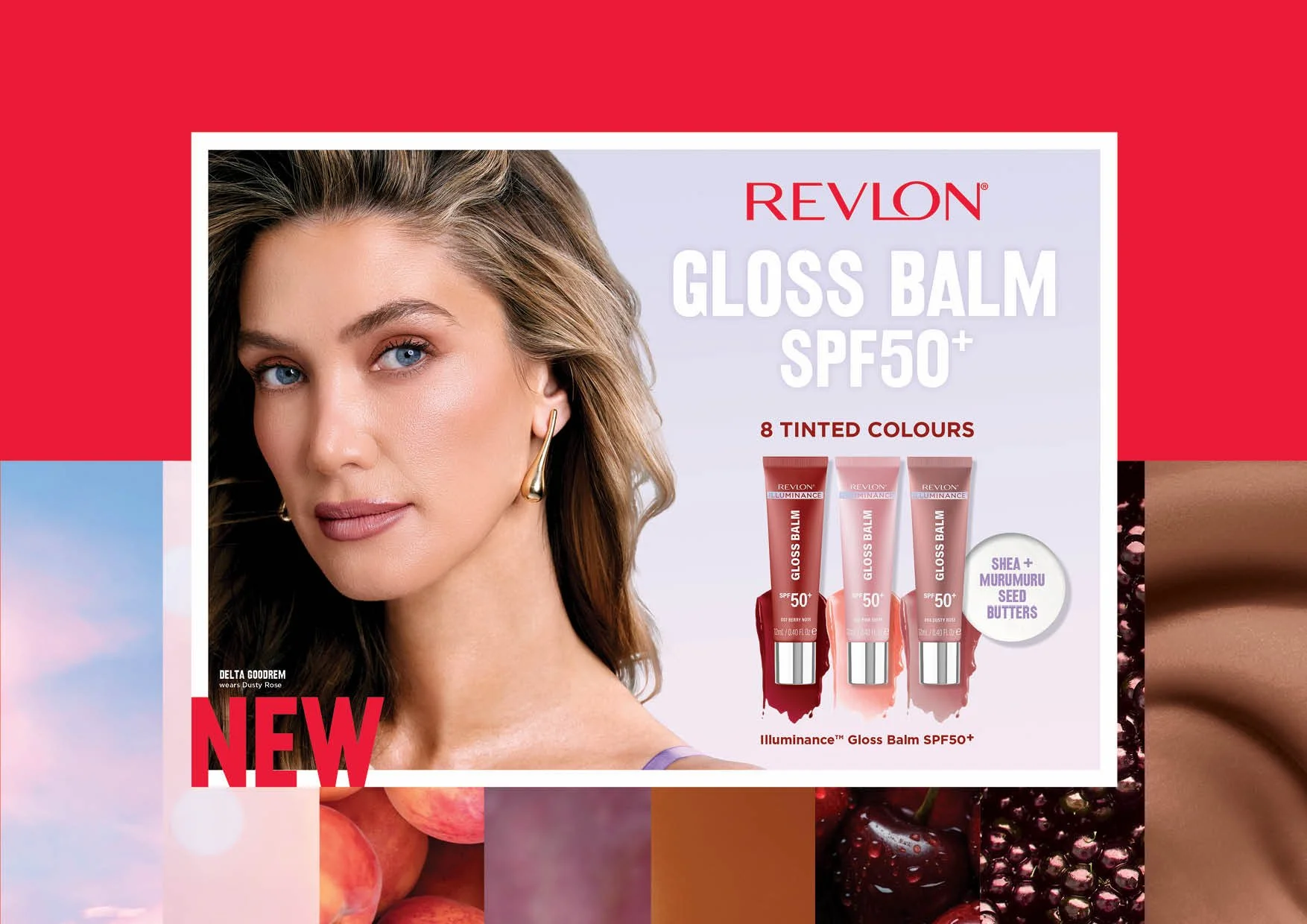  💋&nbsp;Take a peek at Revlon’s NEW Illuminance™ Gloss Balm&nbsp;creative. High shine meets high protection for the perfect pout. Print advertising, point of sale and merchandising design, PR and digital creative&nbsp; @evakossoffdesigns &nbsp;xo 