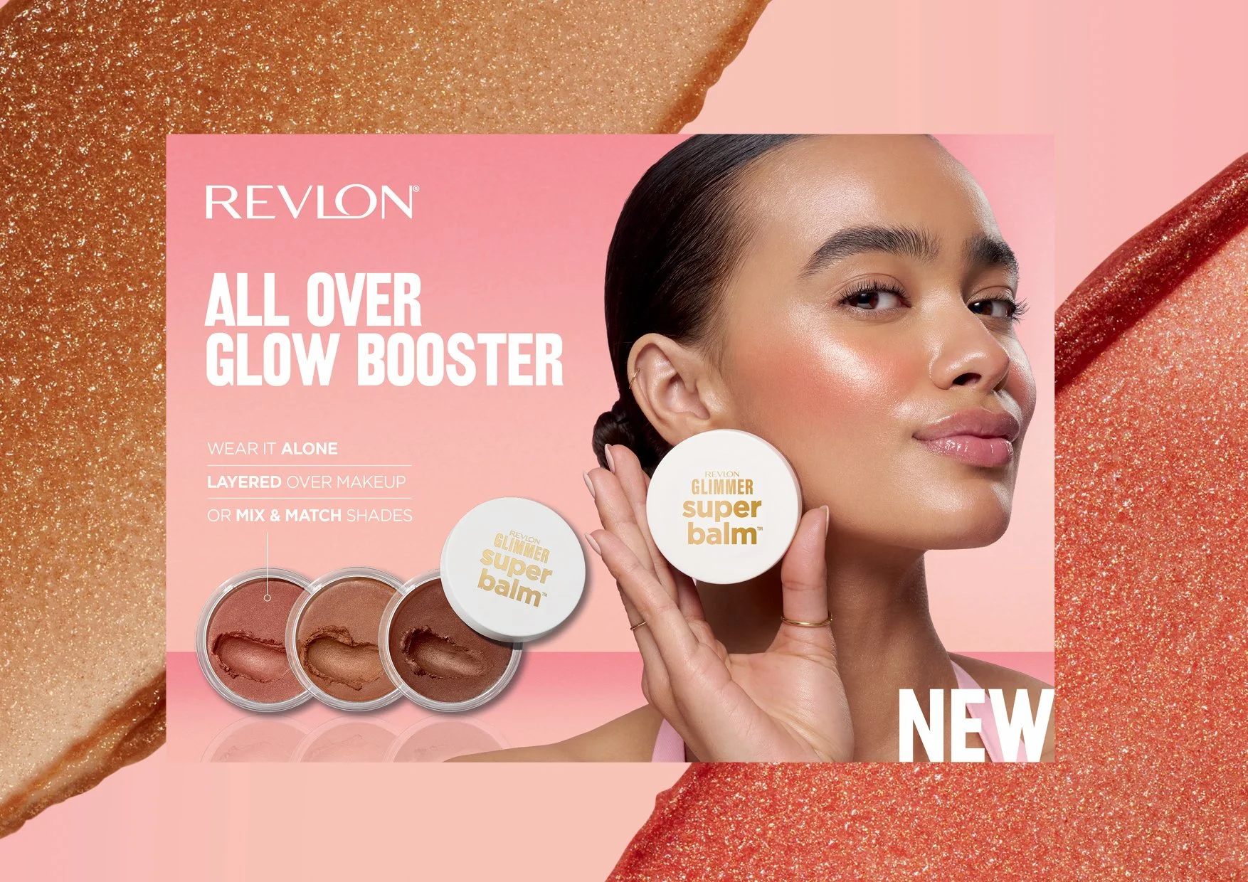  ✨ NEW WORK The new Revlon Glimmer Super Balm creative campaign is live - from concept through to rollout across&nbsp;print advertising, point of sale, merchandising and digital creative. A fresh, glow-driven visual identity designed to bring the pro