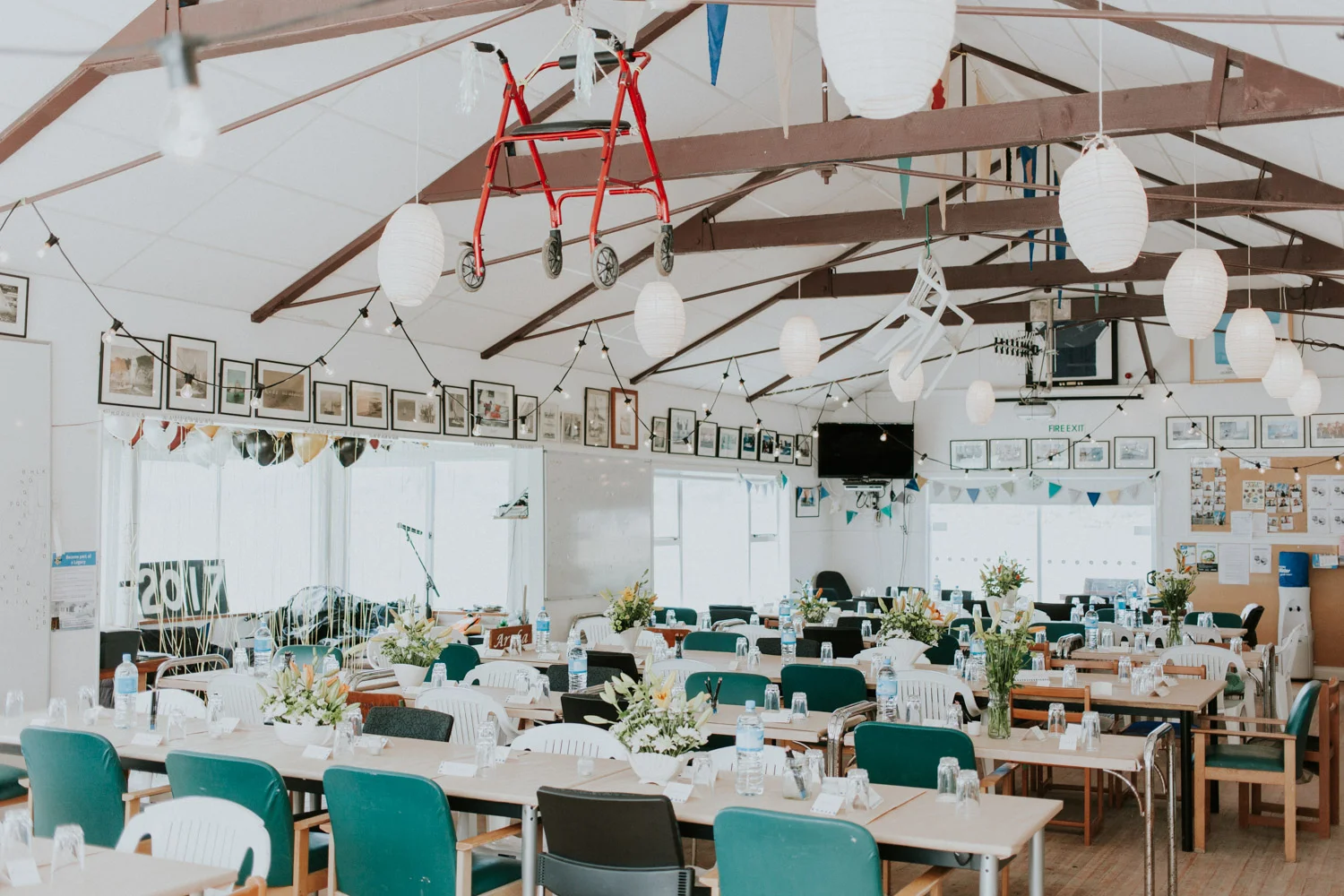Worser Bay boat club is great for a D.I.Y wedding venue