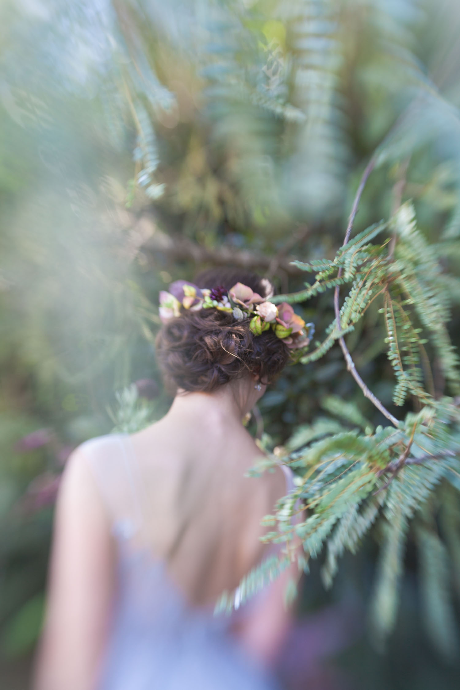 Stunning bridal hair