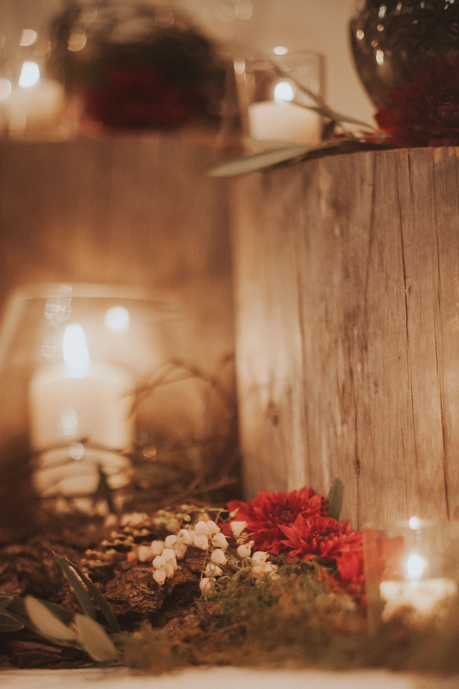 Floral styling details
