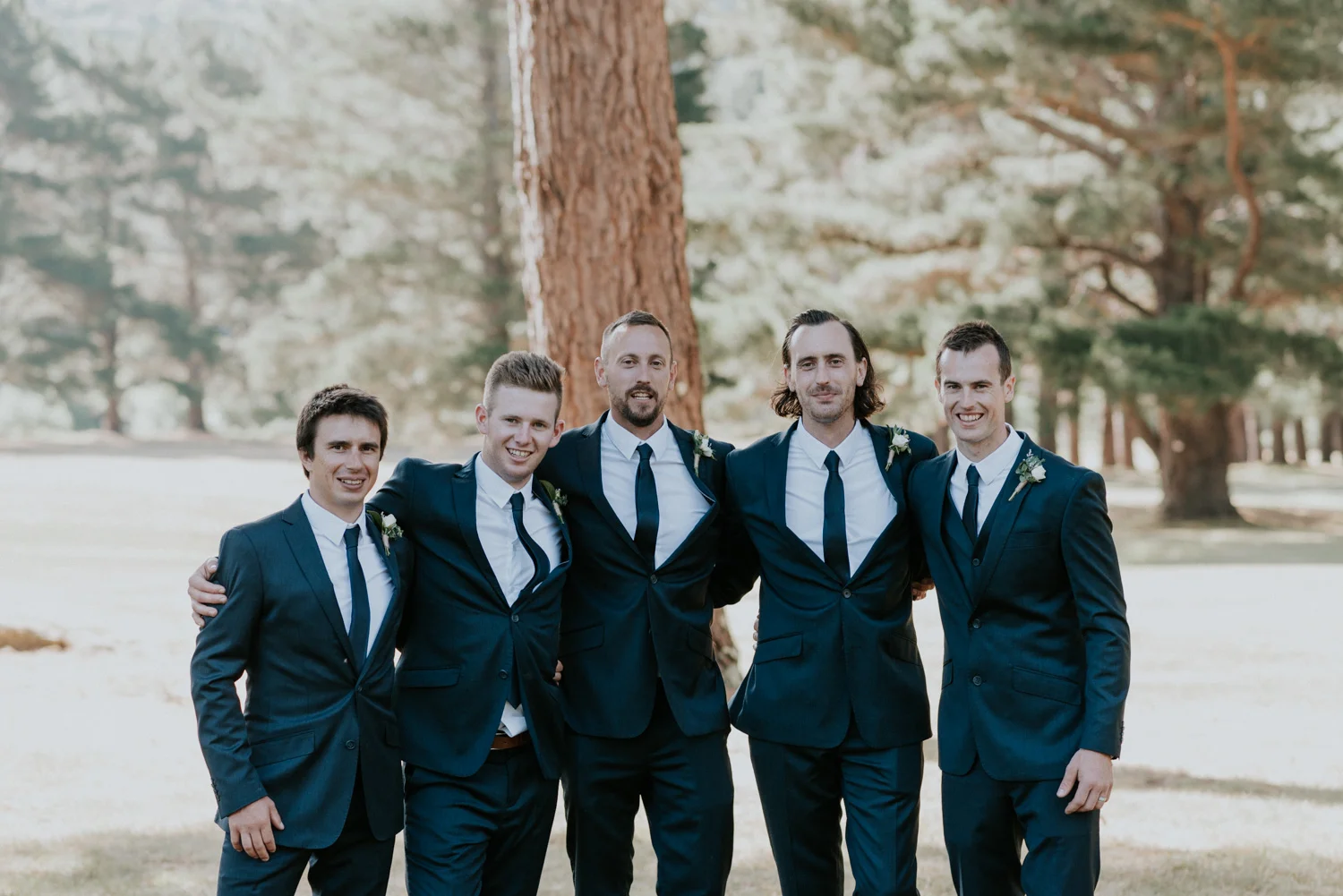 Groom and the Groomsmen