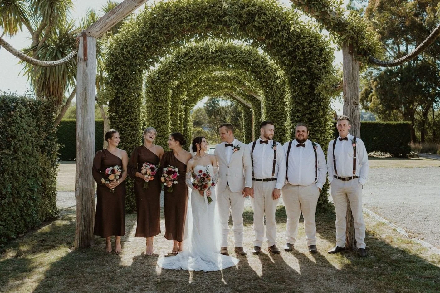 Martinborough tree church wedding