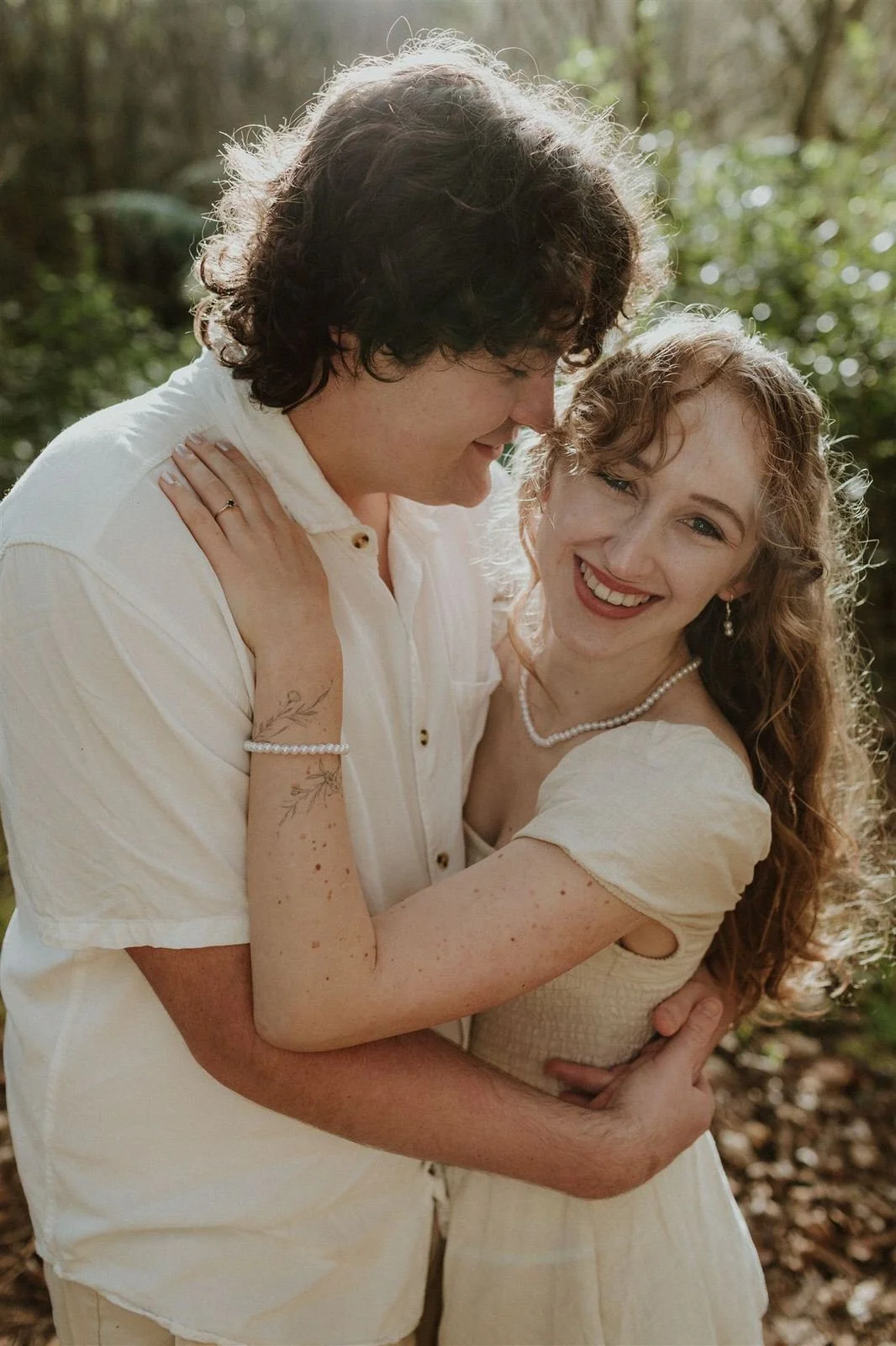 Engagement photo session at Spicer Park, Porirua Wellington