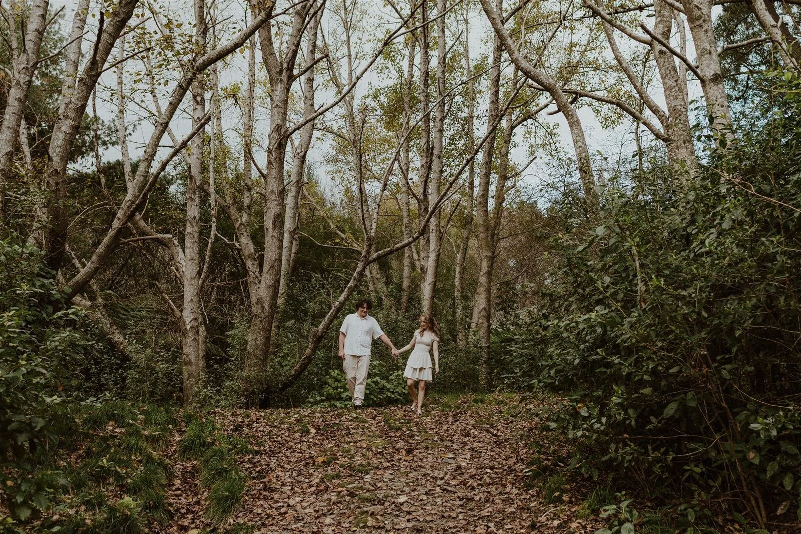 Engagement photo session at Spicer Park, Porirua Wellington