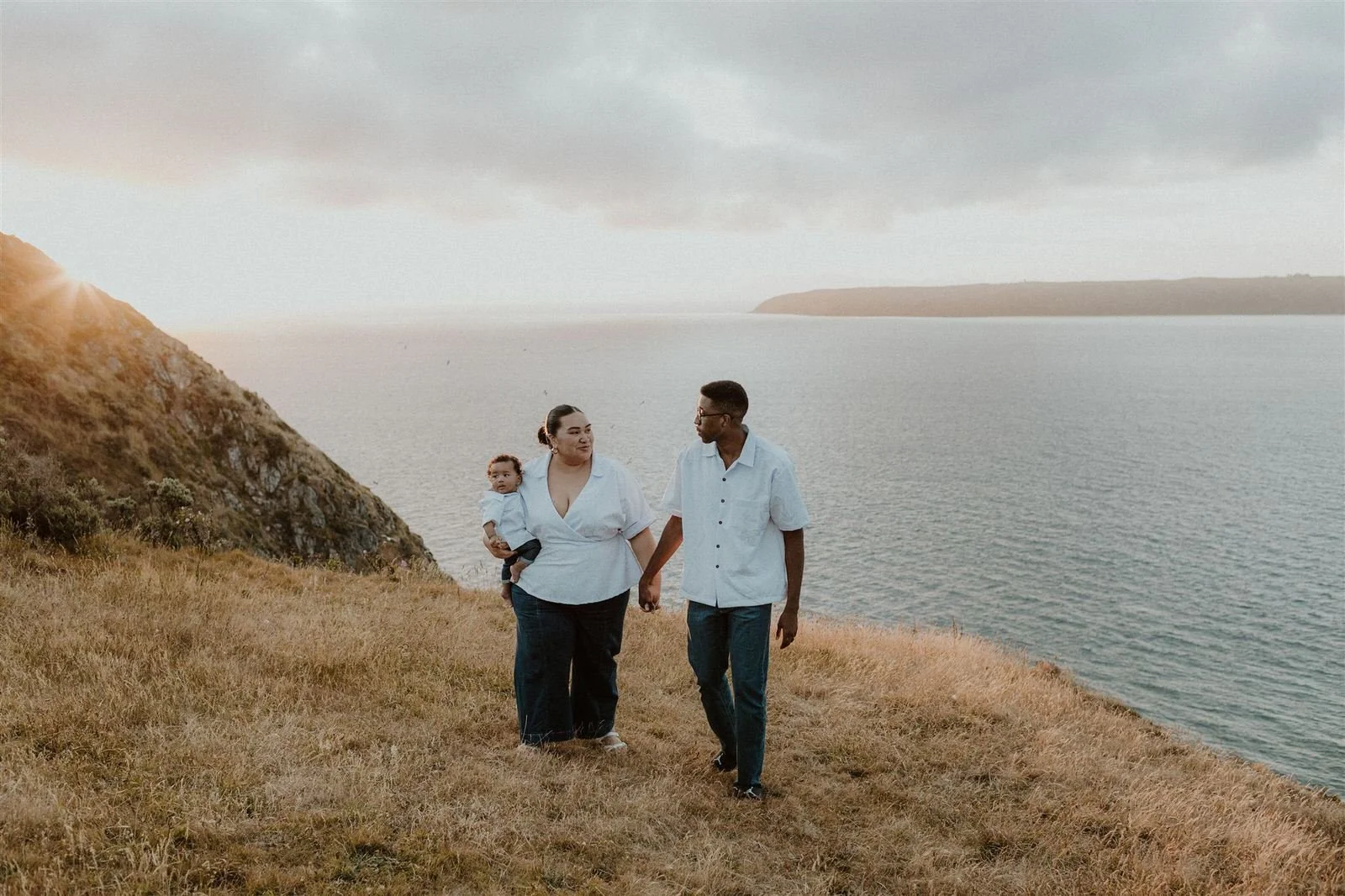 Family photos at Whitireia Park Wellington