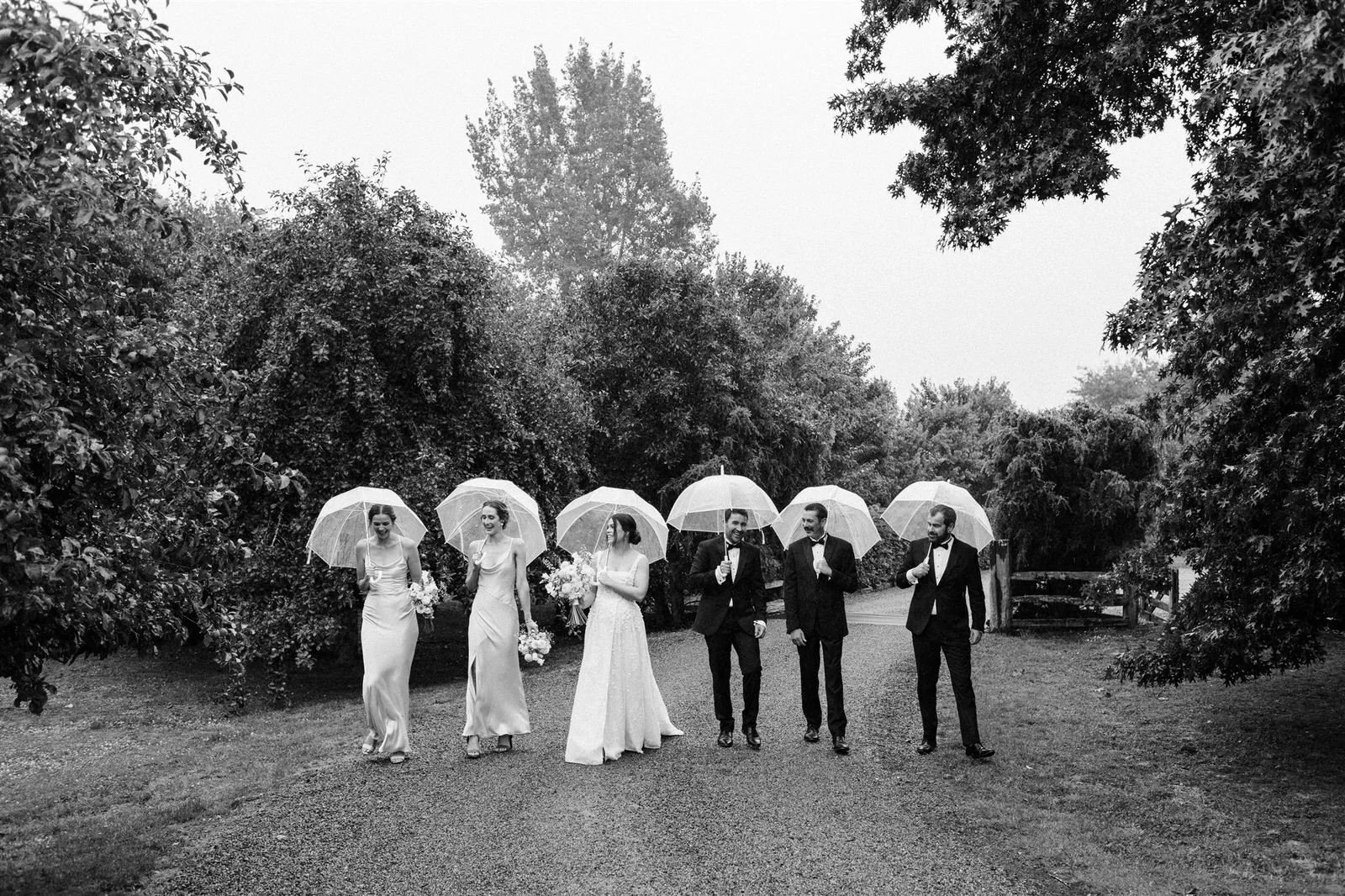 Wairarapa rainy day wedding photos