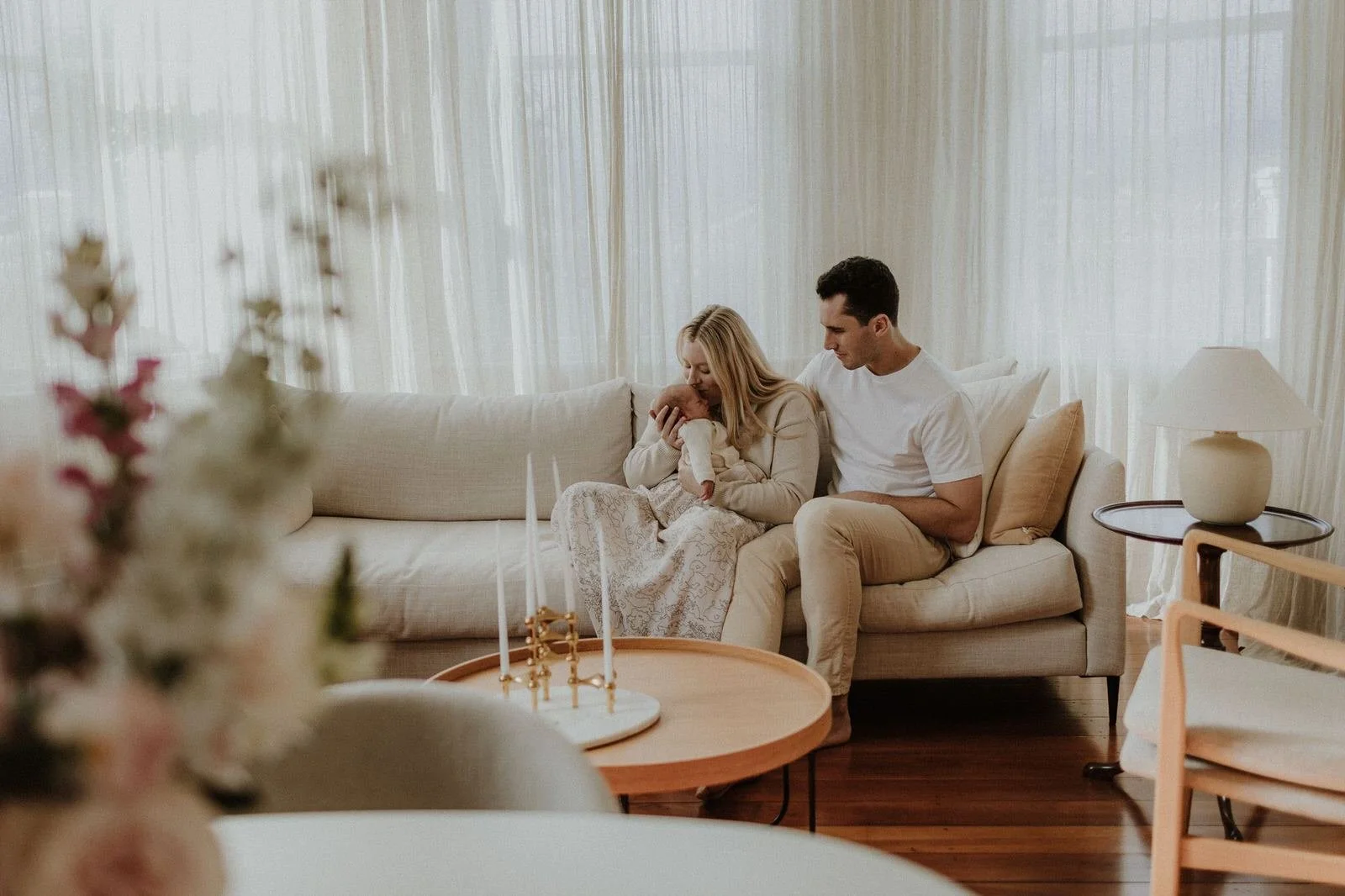 Newborn photography at home