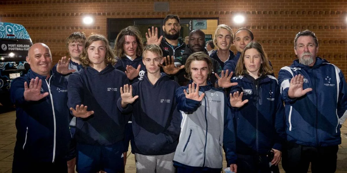 Port Adelaide Football Club Domestic Violence Awareness Event