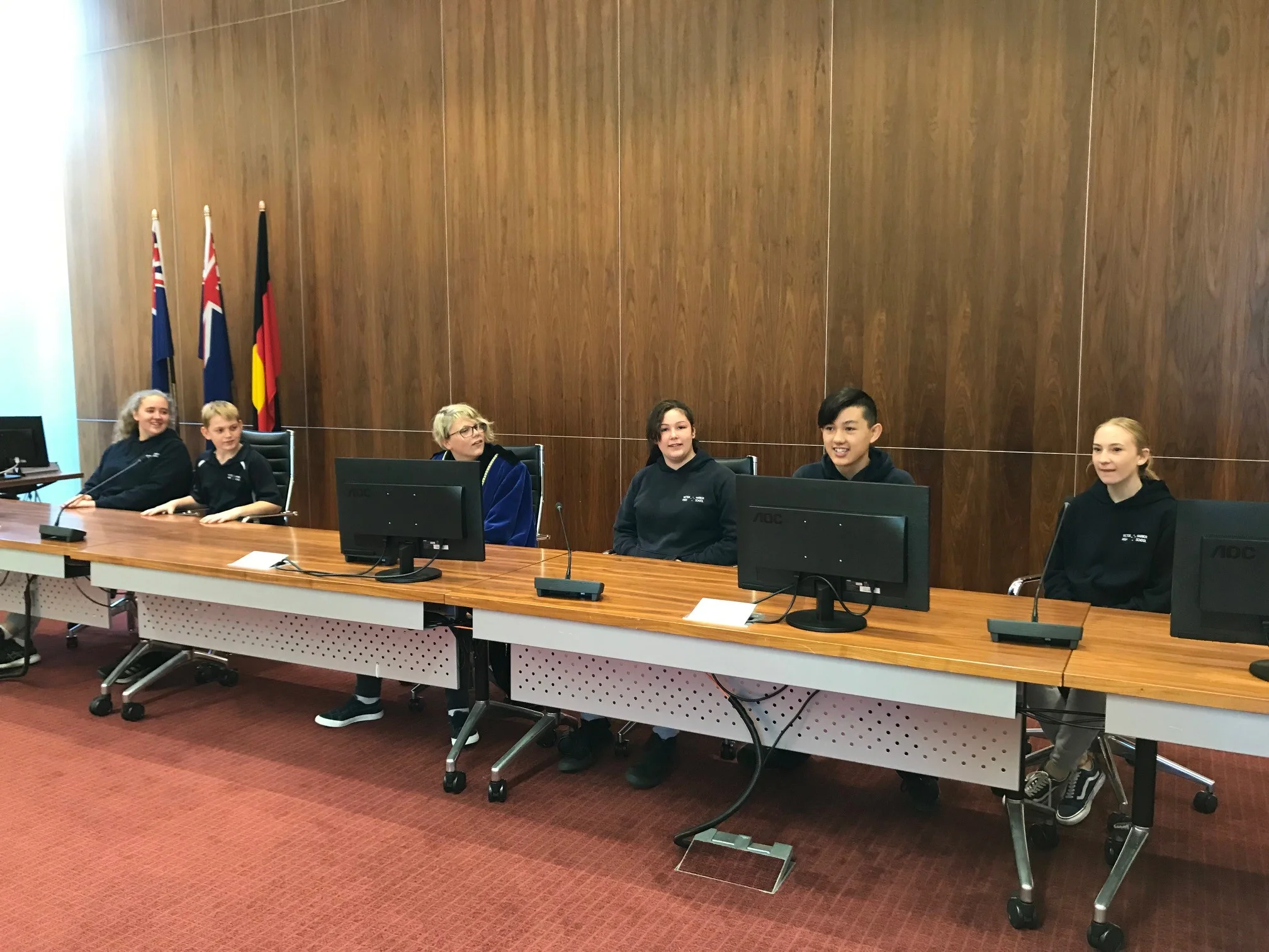 Yr 8 visit to meet the mayor 2019 May.jpg