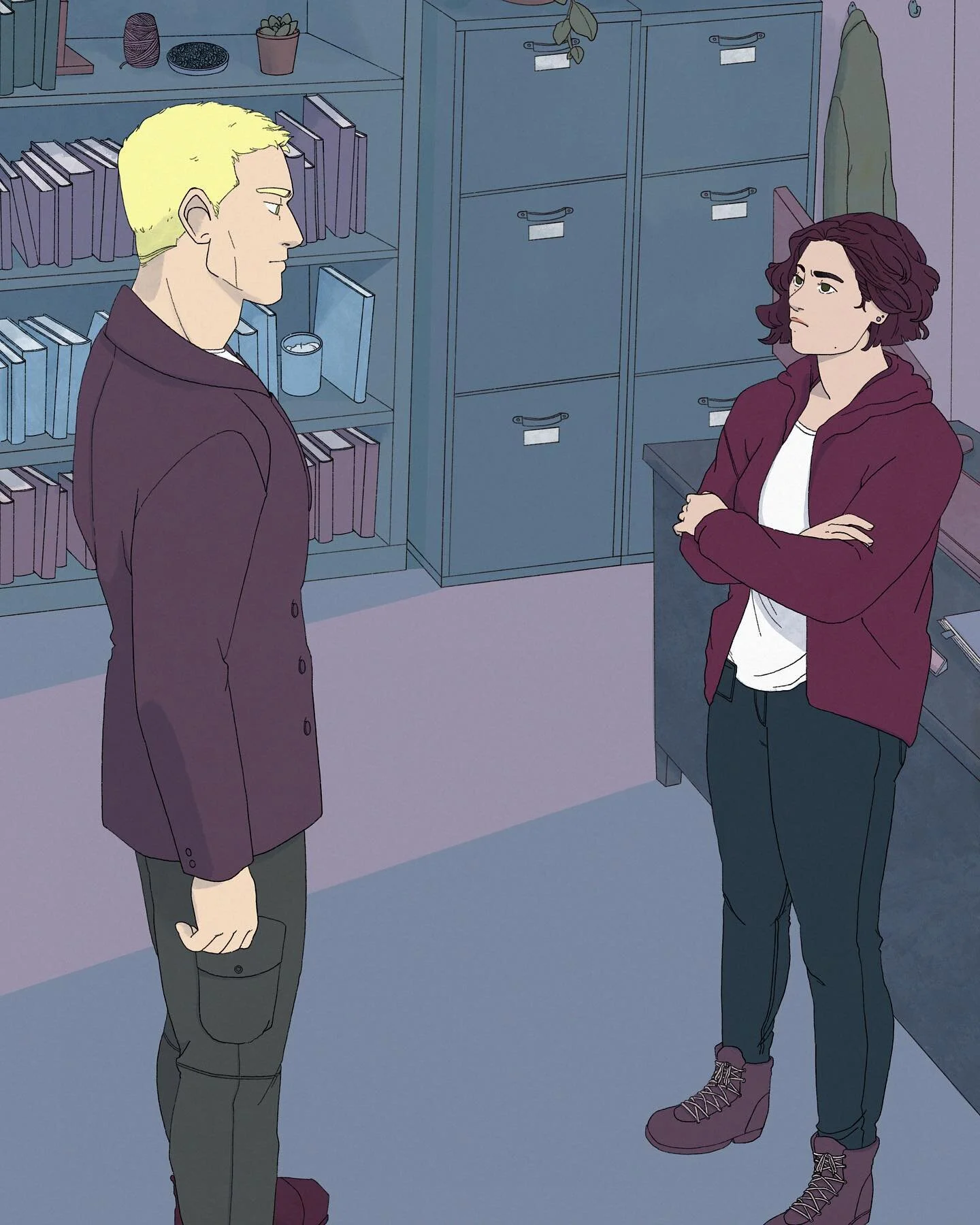 These idiots have no idea they&rsquo;re gonna fall in love.

#thewayhavenchronicles #wayhavenchronicles #thewayhavenchroniclesdetective #adamdumortain #wayhavendetective #thewayhavenchroniclesfanart