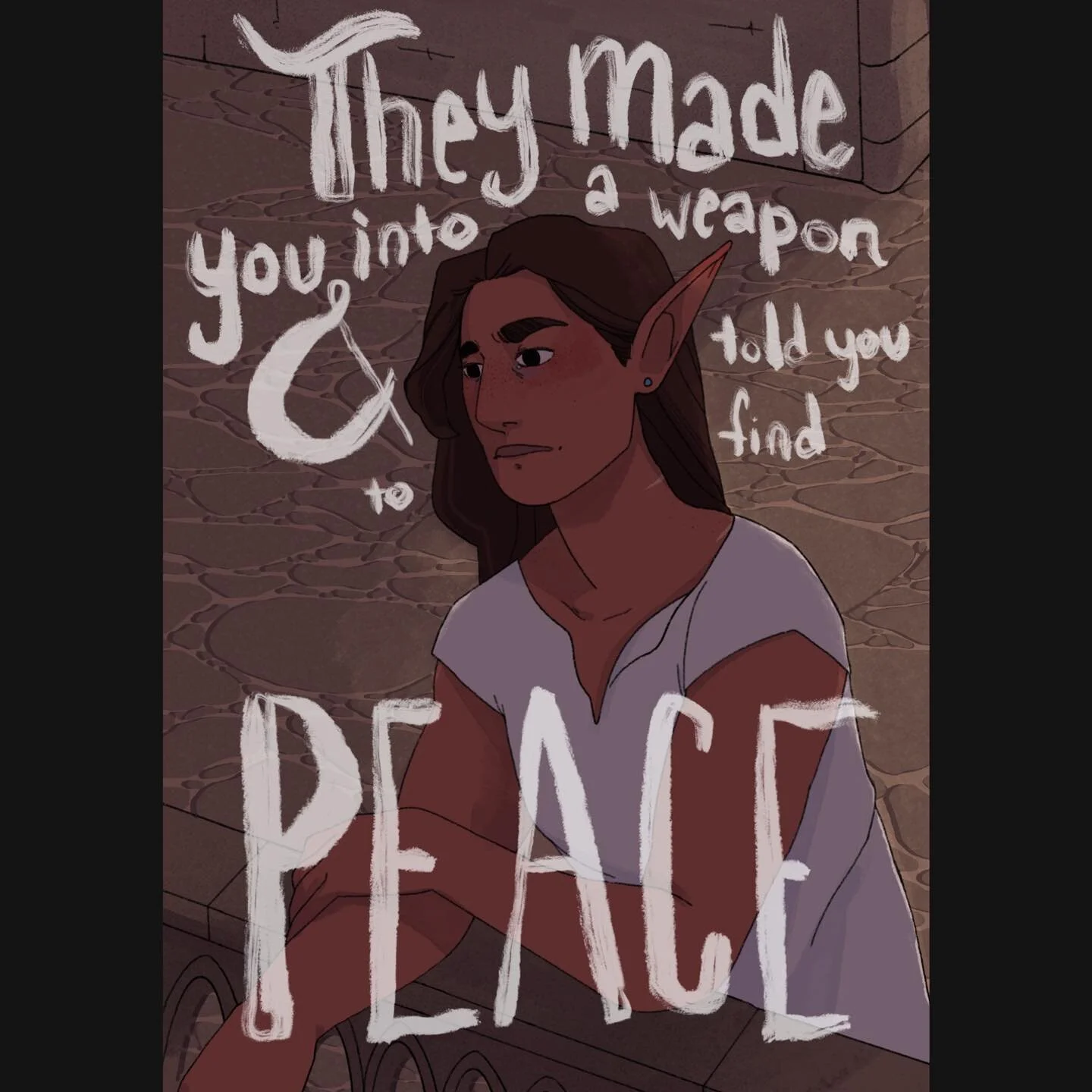 Amira wonders sometimes what her life would look like if the world had never put a sword in her hand.
.
.
.
.
#dragonage #dragonageInquisition #wardensurana #inquisitorsurana #dragonagefanart #artistsoninstagram