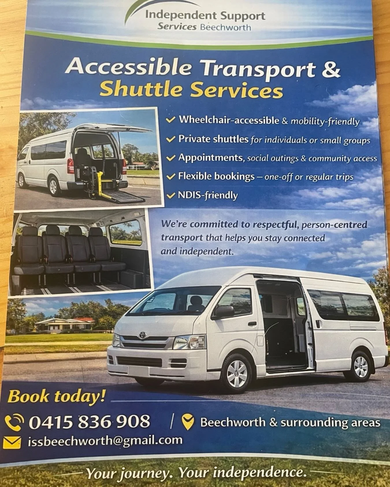 Some good news for your Saturday, Pre booked taxi back on in Beechworth..
Wheelchair, bikes, and tipsy tourist friendly&hellip;