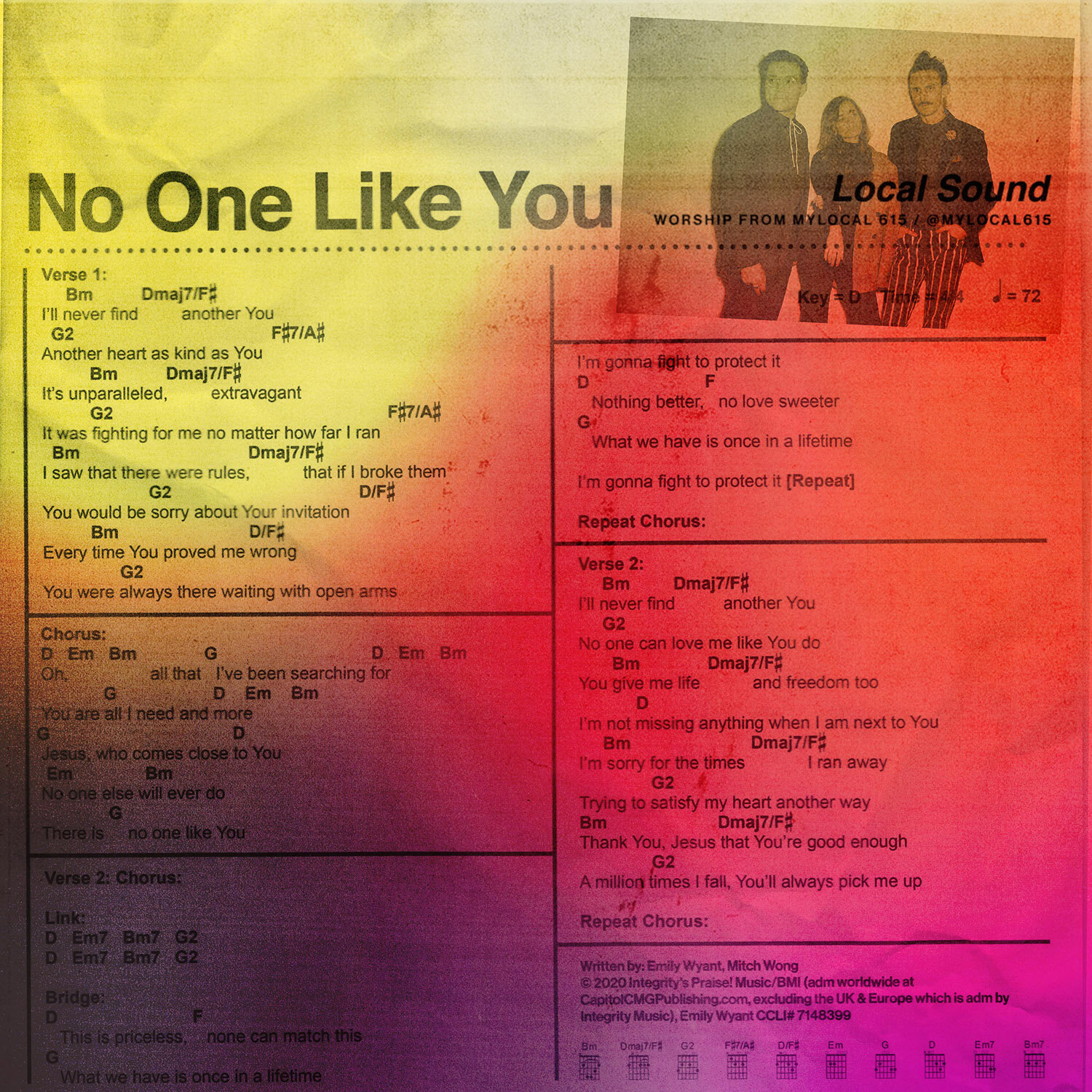 Local Sound_No One Like You_Final Single Cover_1500x1500.jpg