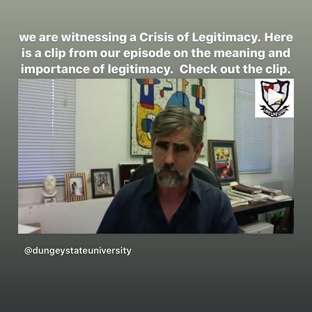 Hey DSU Activists! We are facing a Crisis of Legitimacy! Here is a clip from our podcast, &ldquo;The Crisis of Legitimacy.&rdquo; Be Fierce. Much love, ND #crisisoflegitimacy #resistence #crisis #politicaltheory #politics #anarchy #power #legitimacy 