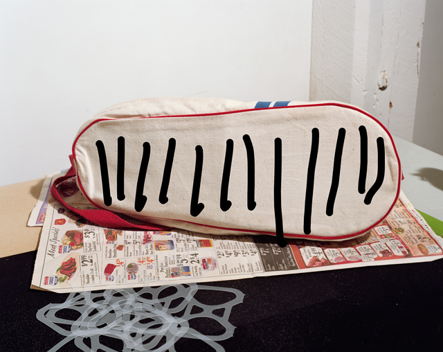 shoe , 2013, archival inkjet print, 58 x 72.5 in framed (147 x 184 cm), Lucas Blalock