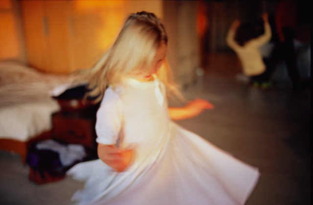 Ava twirling, 2007, from the book Eden & After , 2014 Nan Goldin, Phaidon