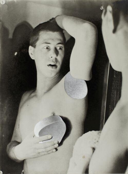 Herbert Bayer, Humanly Impossible (Self-Portrait) , 1932.