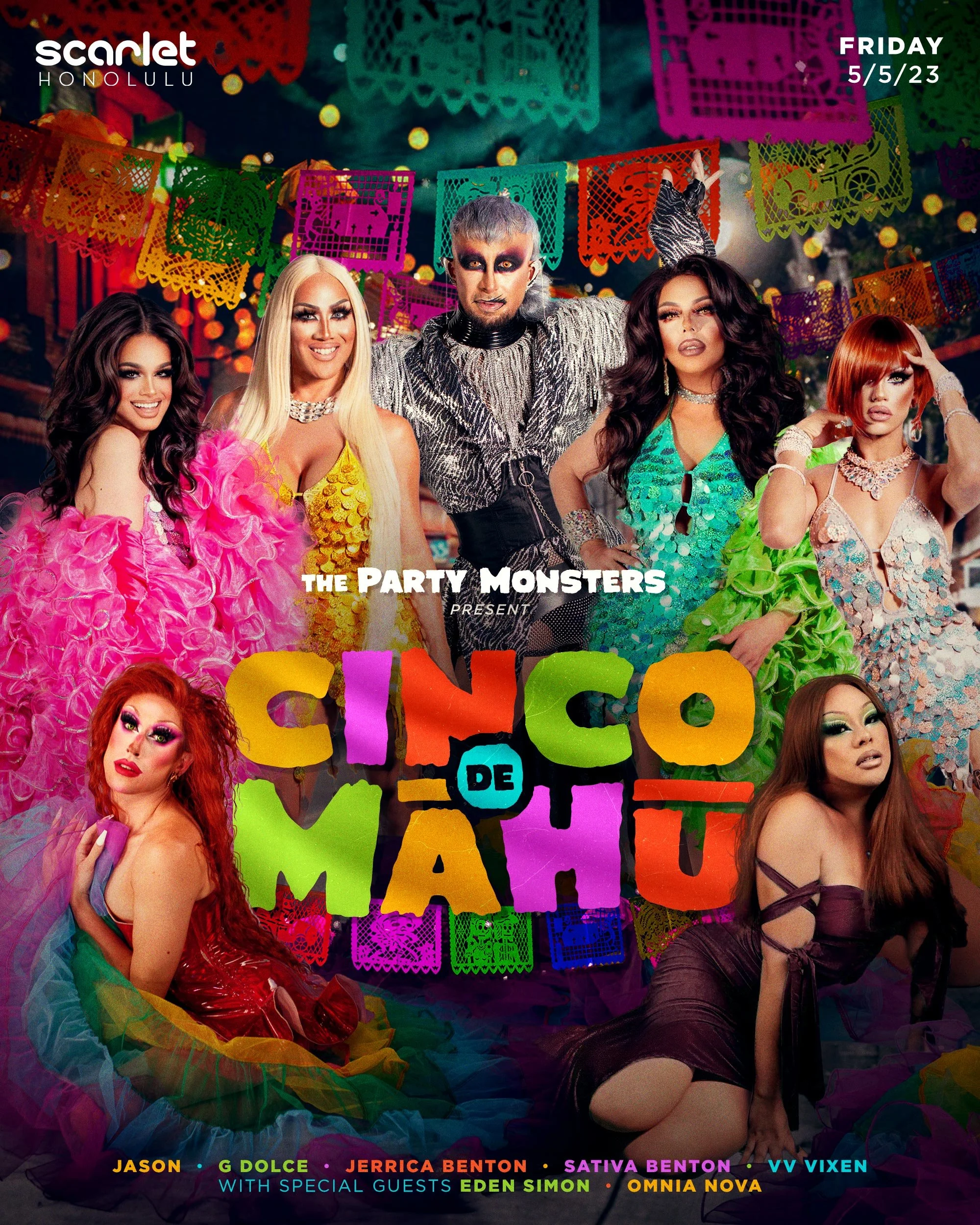 The Party Monsters - Cinco De Māhū