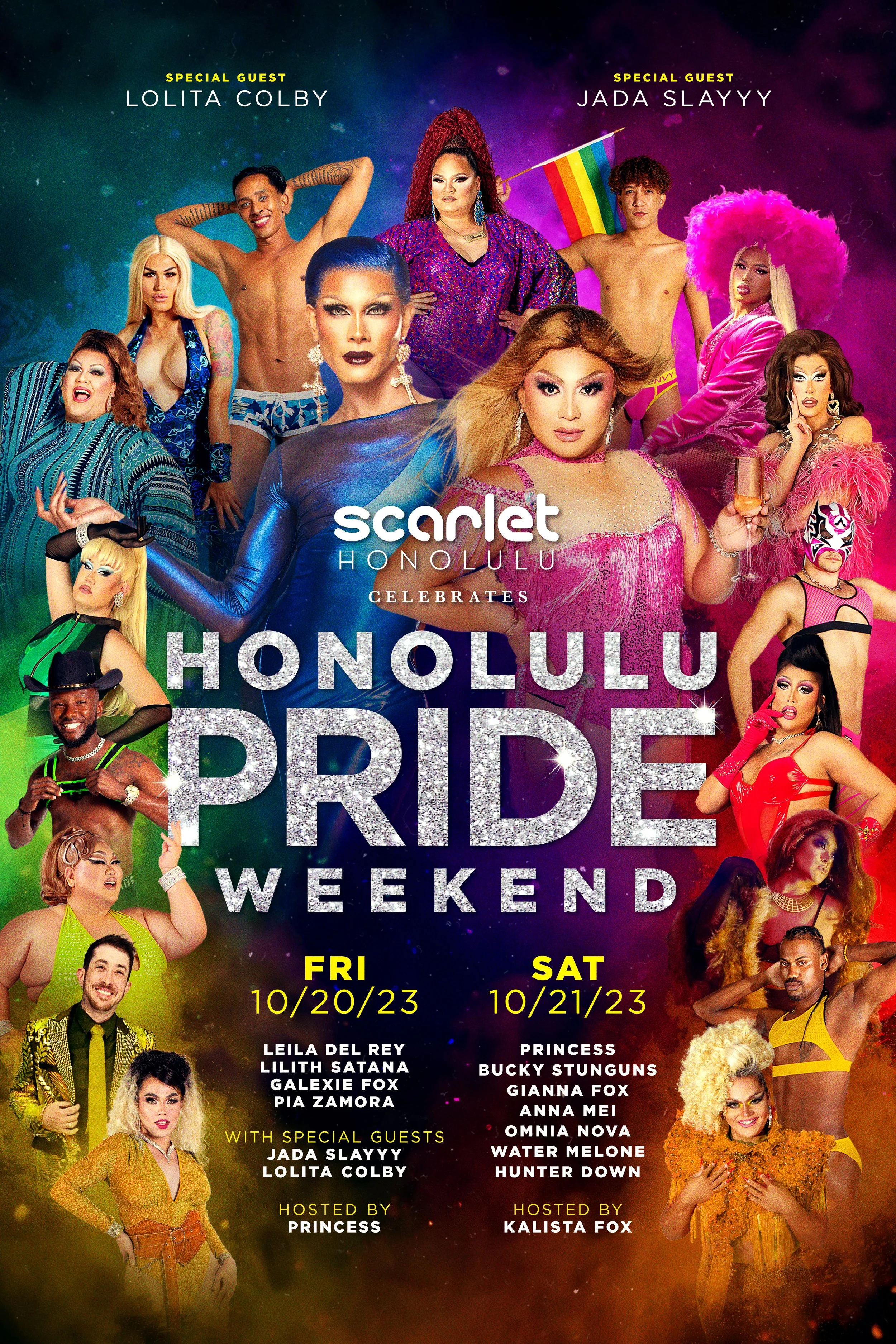 Scarlet Honolulu - Honolulu Pride Weekend 2023