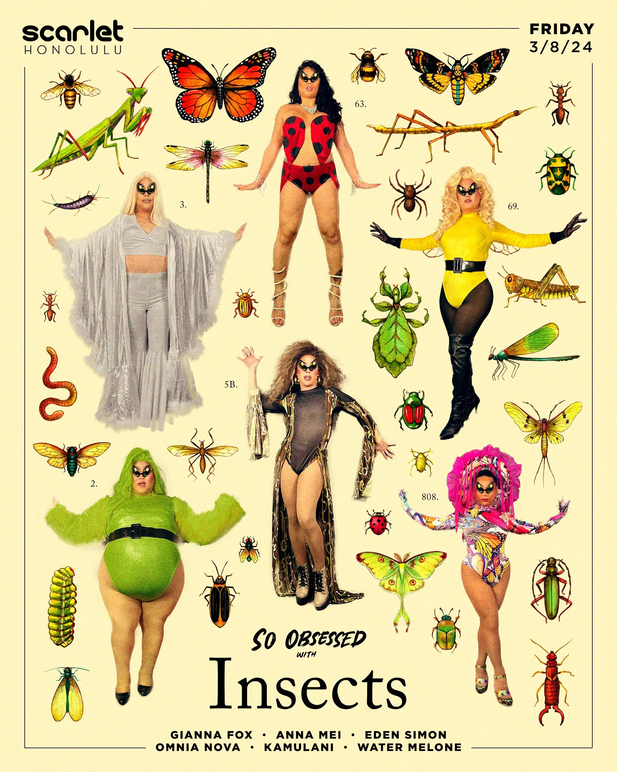 So Obsessed: with Insects (alternate/original poster for "Buzzing")