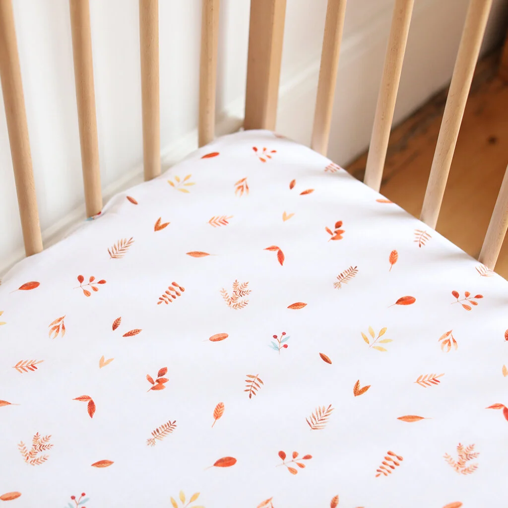 leaf cot sheets
