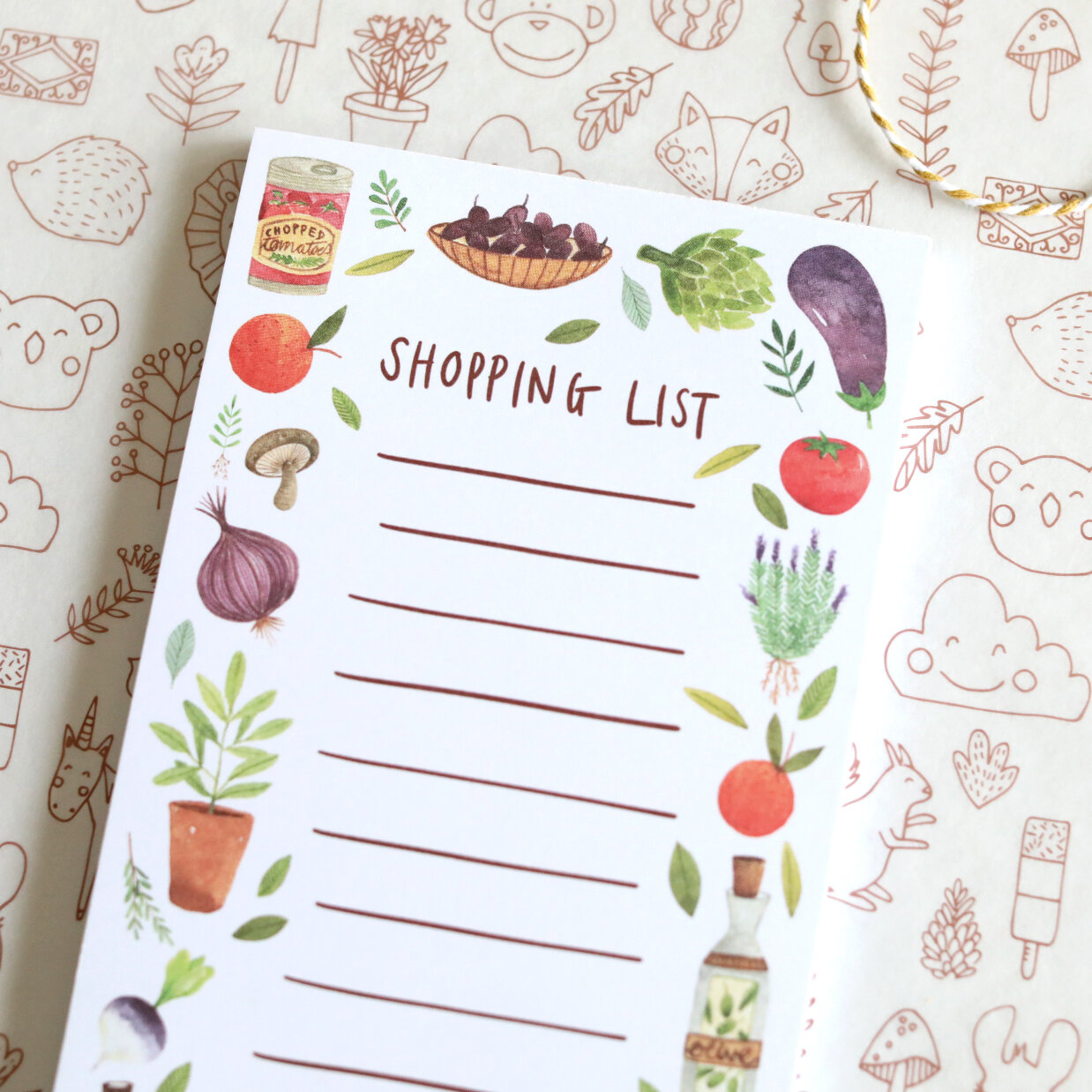 PPaPPaPPiYo Yellow Cat To Do List Notepad Grocery Shopping List 3.1x4.2 Inches 