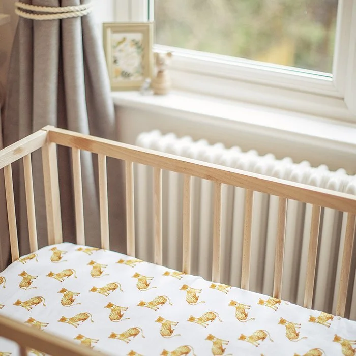 colourful cot sheets