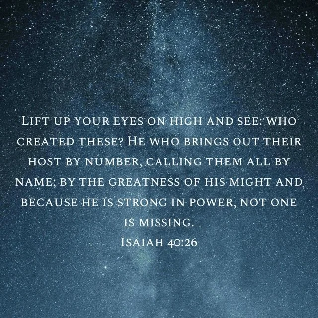 Not one is missing&mdash;what a mighty God we serve! 

#hesworthyofourtrust