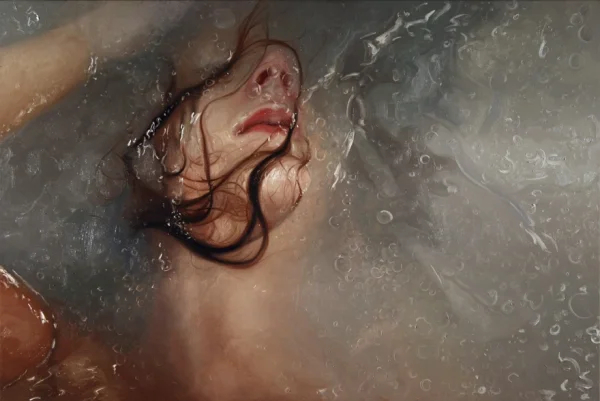 Alyssa Monks’ Photorealist Paintings - from https://gingerslim.files.wordpress.com/2012/06/monk4.jpg?w=920 