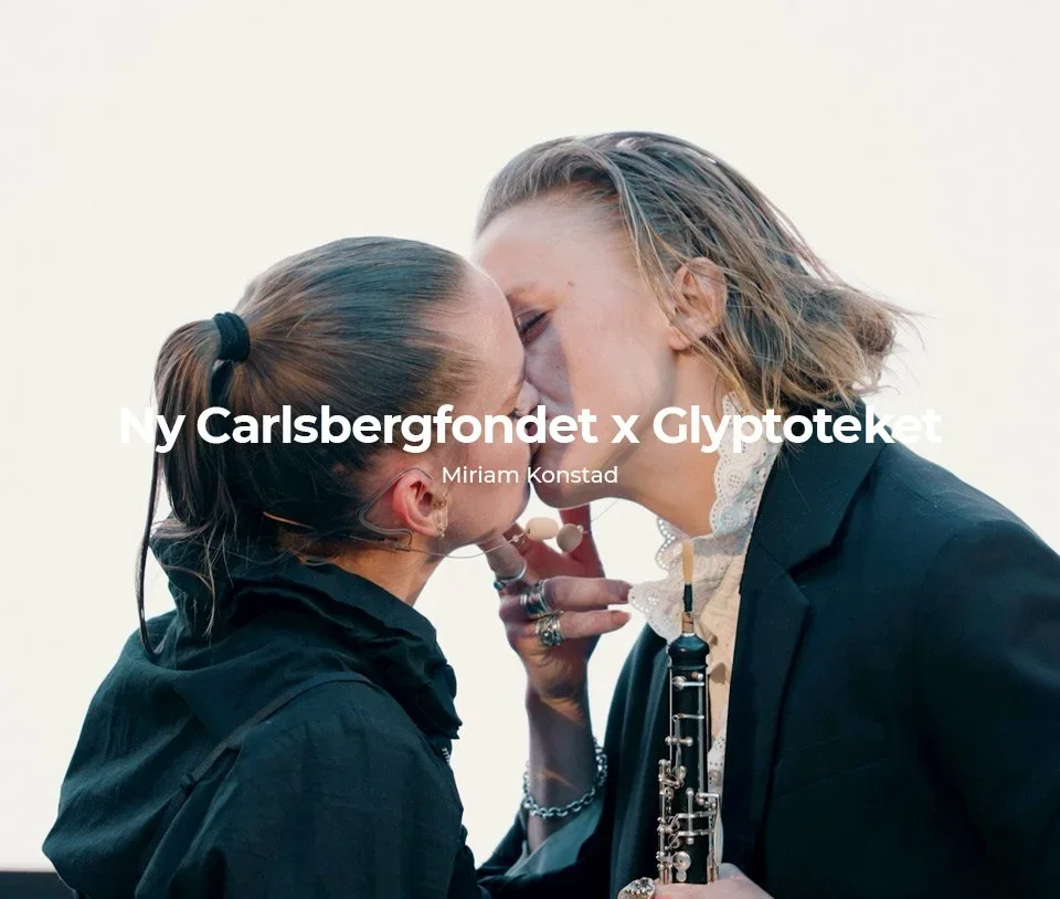 Miriam Konstad 'Take my Breath Away' performance at Glyptoteket for Ny CarlsbergFondet