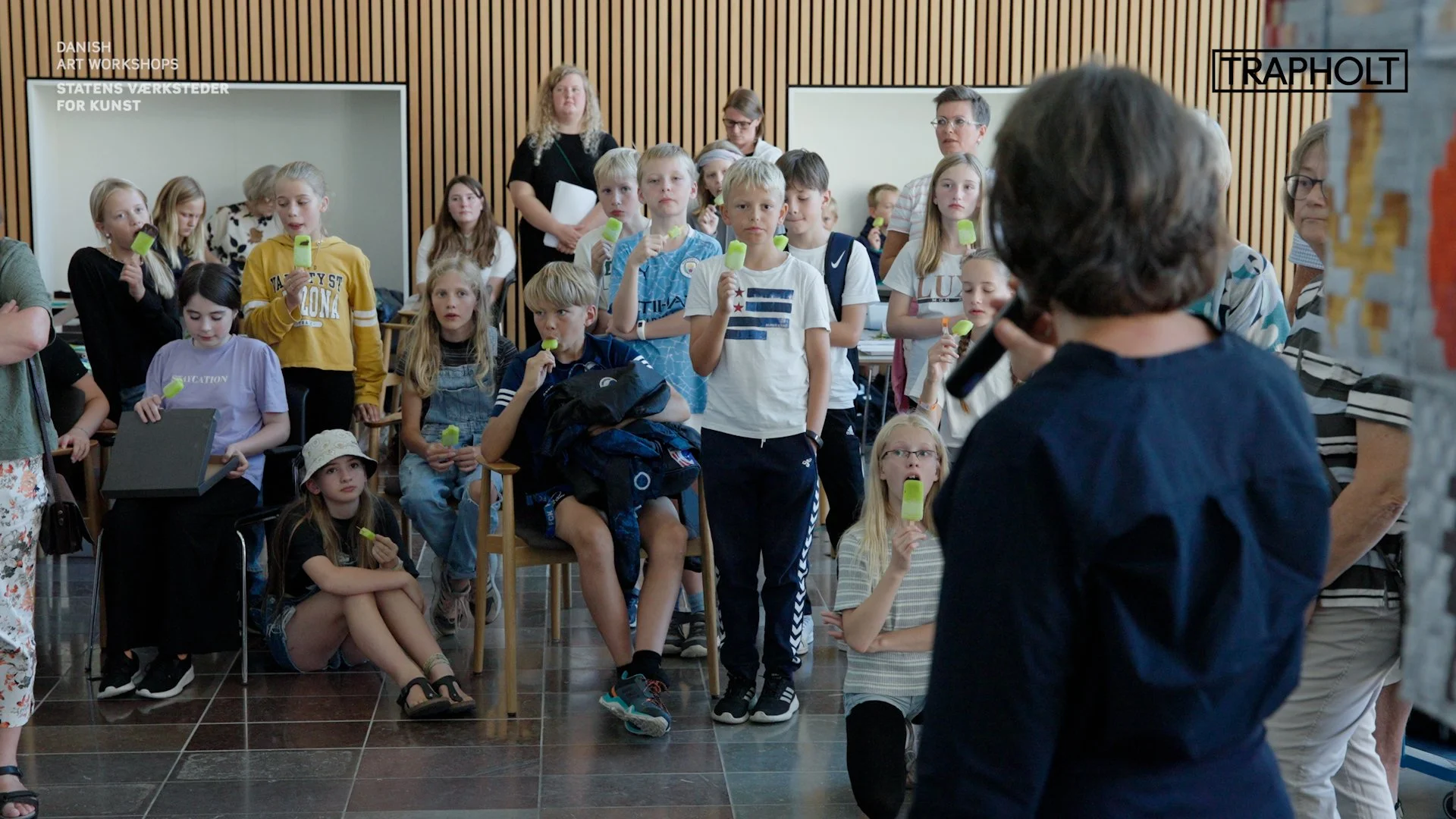 Video interview with Tina Ratzer for Trapholt og Statens Værksteder for Kunst