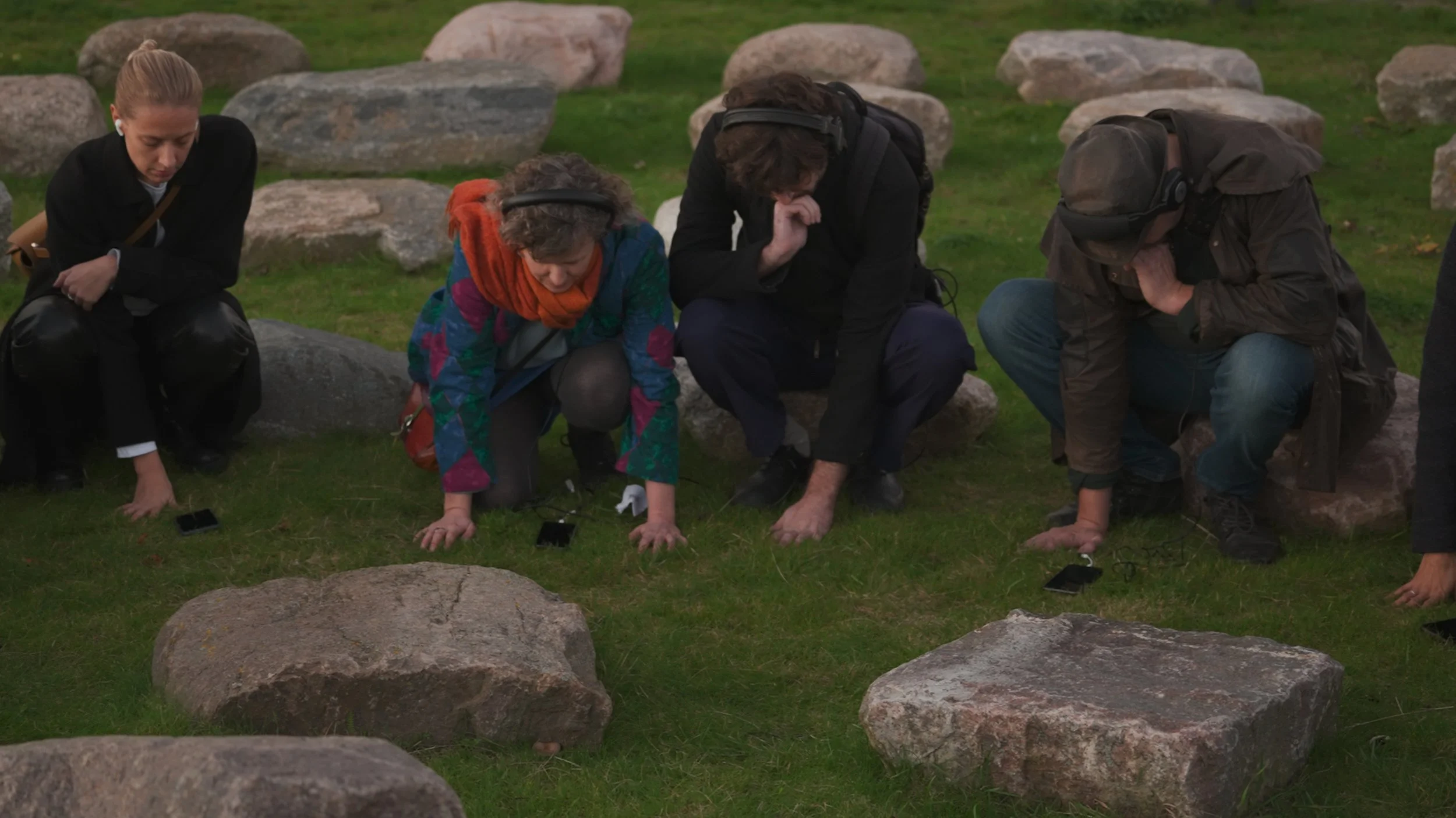 Video documentation of performance by Lundahl & Seitl and Untold Gardens Unknown Cloud Forming for KØS Museum of Art in Public Spaces