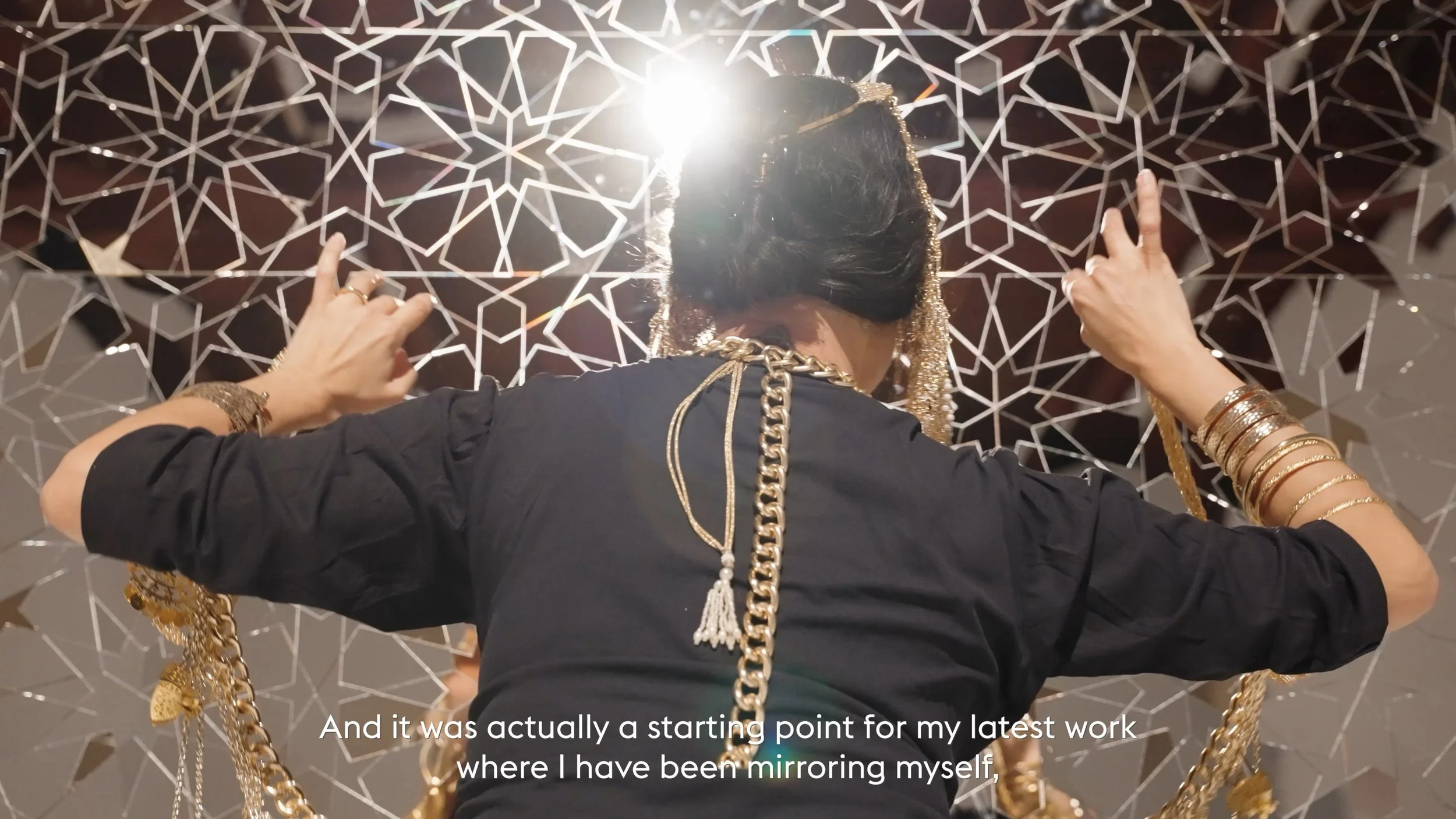 Video portrait of Lina Hashim: Artistic Practice film for Art Hub Copenhagen & Bikubenfonden