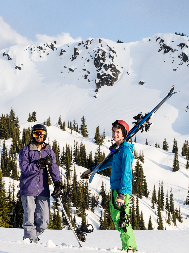 Skiing in Whitefish, Montana