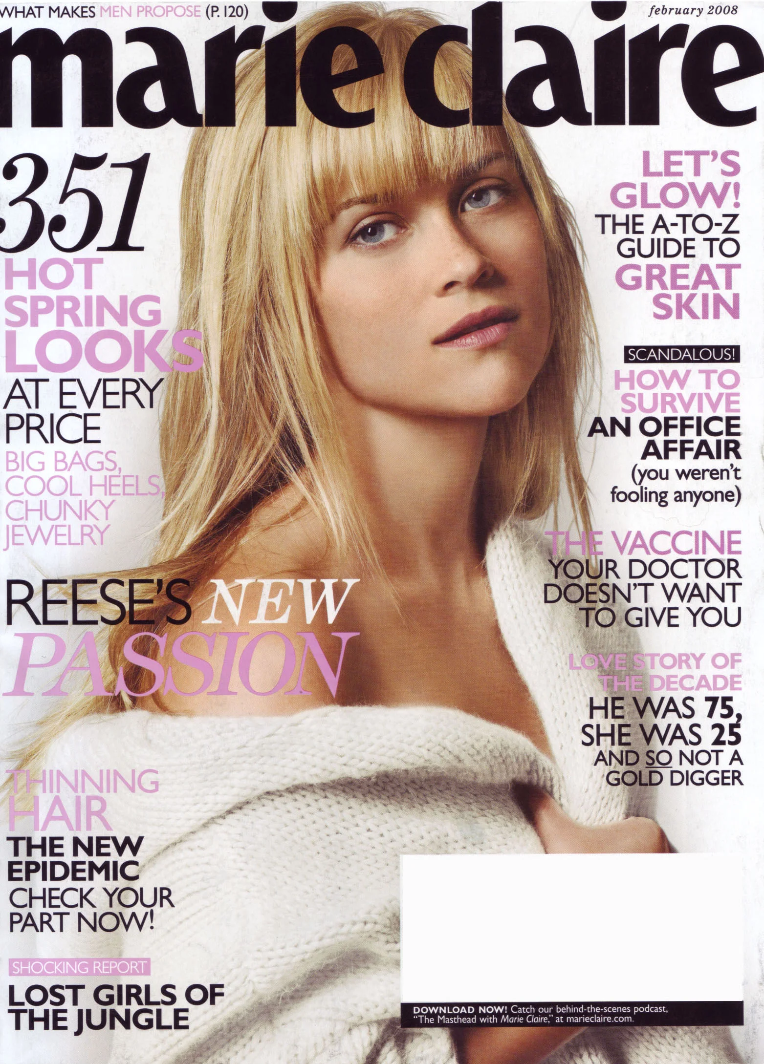  Marie Claire February 2008 