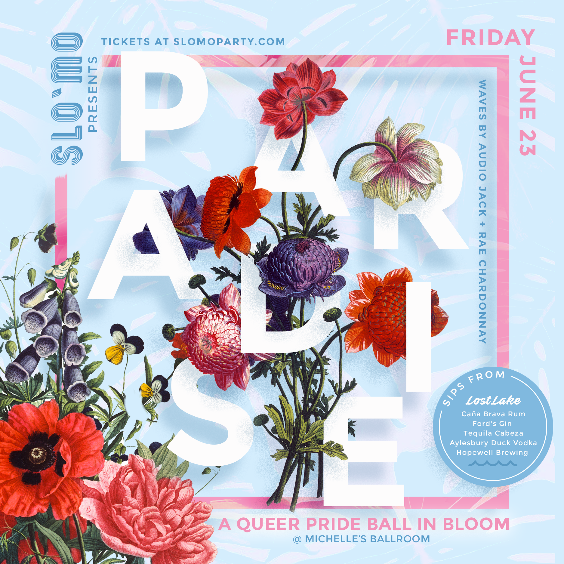 Paradise: A Queer Pride Ball in Bloom (Early Bird)